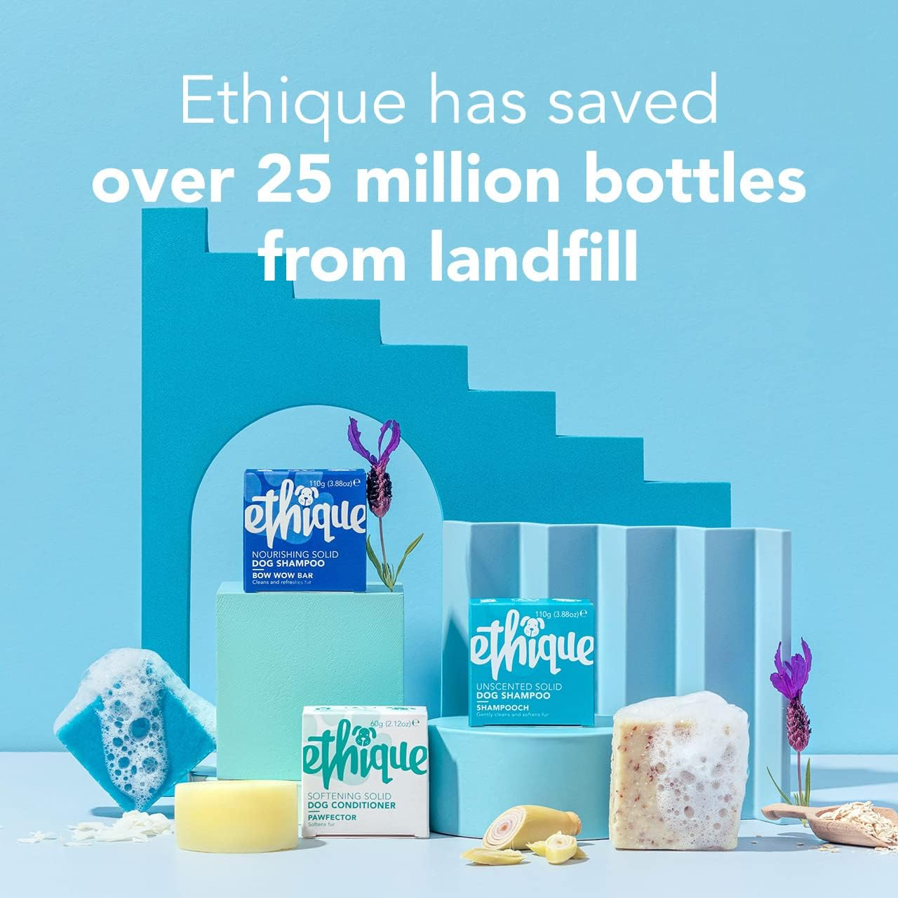 Dogs Solid Shampoo Bar - Sensitive 110G image number 1