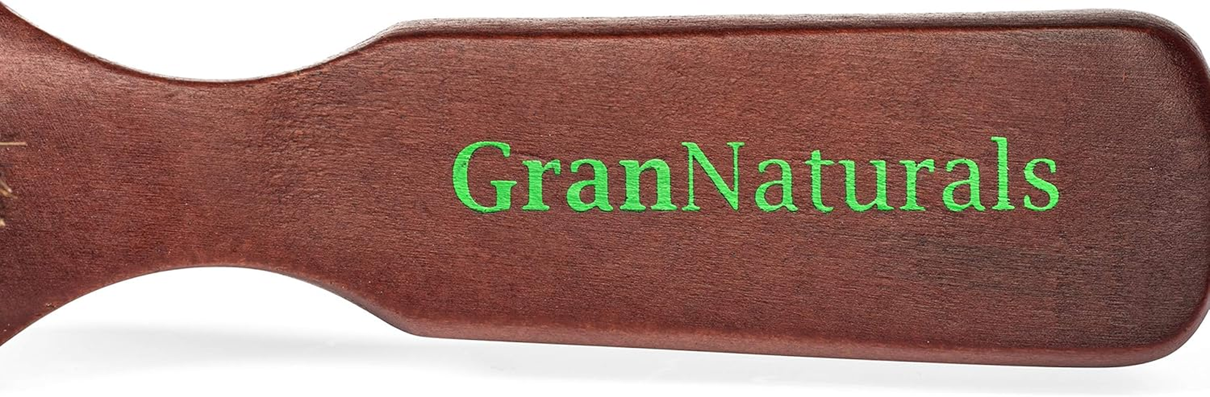Grannaturals Soft Bristle Hair Brush for Men - Boar Bristle Brush for Styling Beards, Fades, Smoothing Hair and Waves - Natural Wooden Hairbrush image number 6