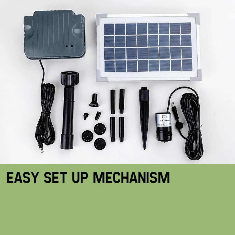 Protege SFP Series 25W Solar Powered Water Fountain Pump Kit with Battery image number 2