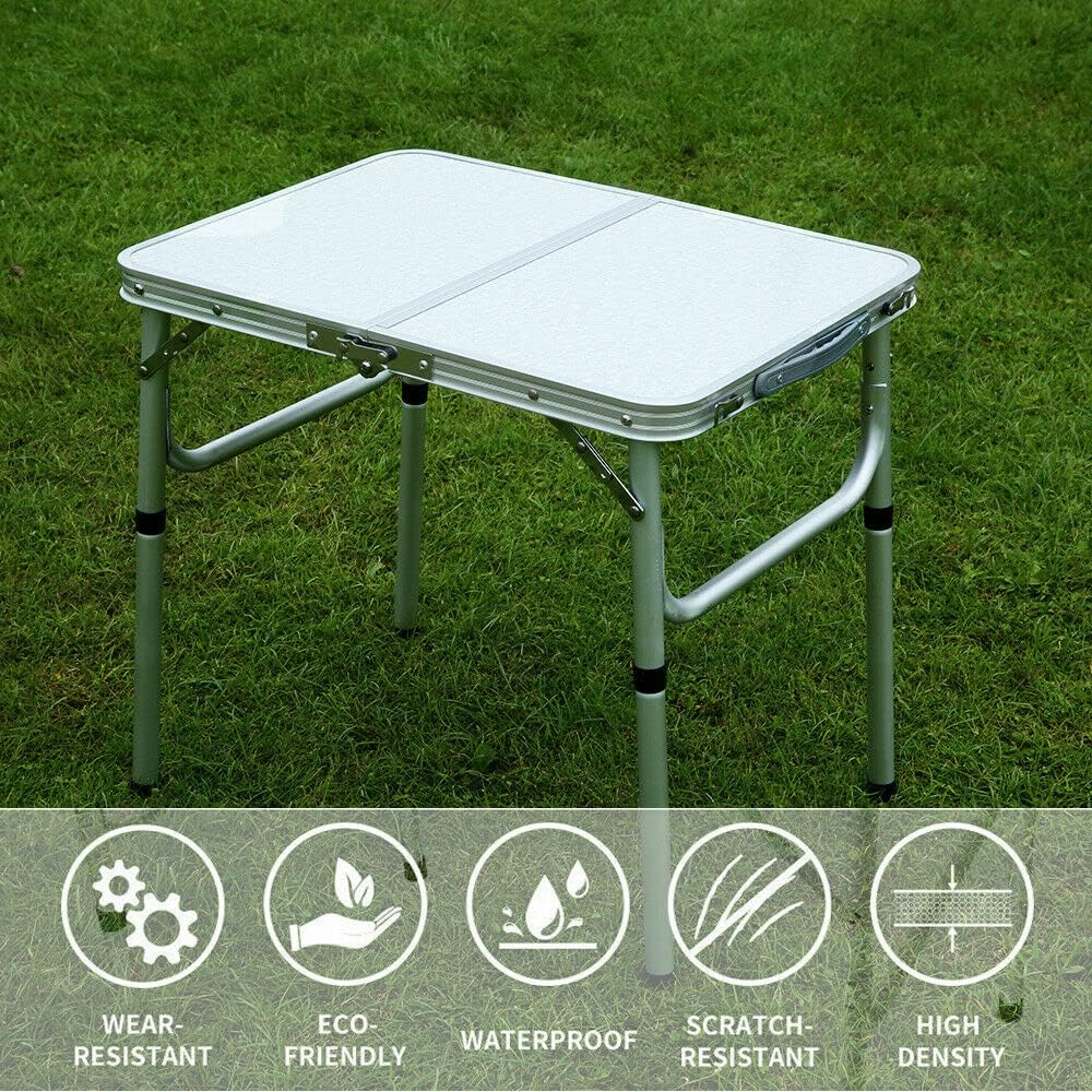 Aluminium Folding Camping Table Portable Picnic Outdoor Foldable Tables BBQ Desk image number 2