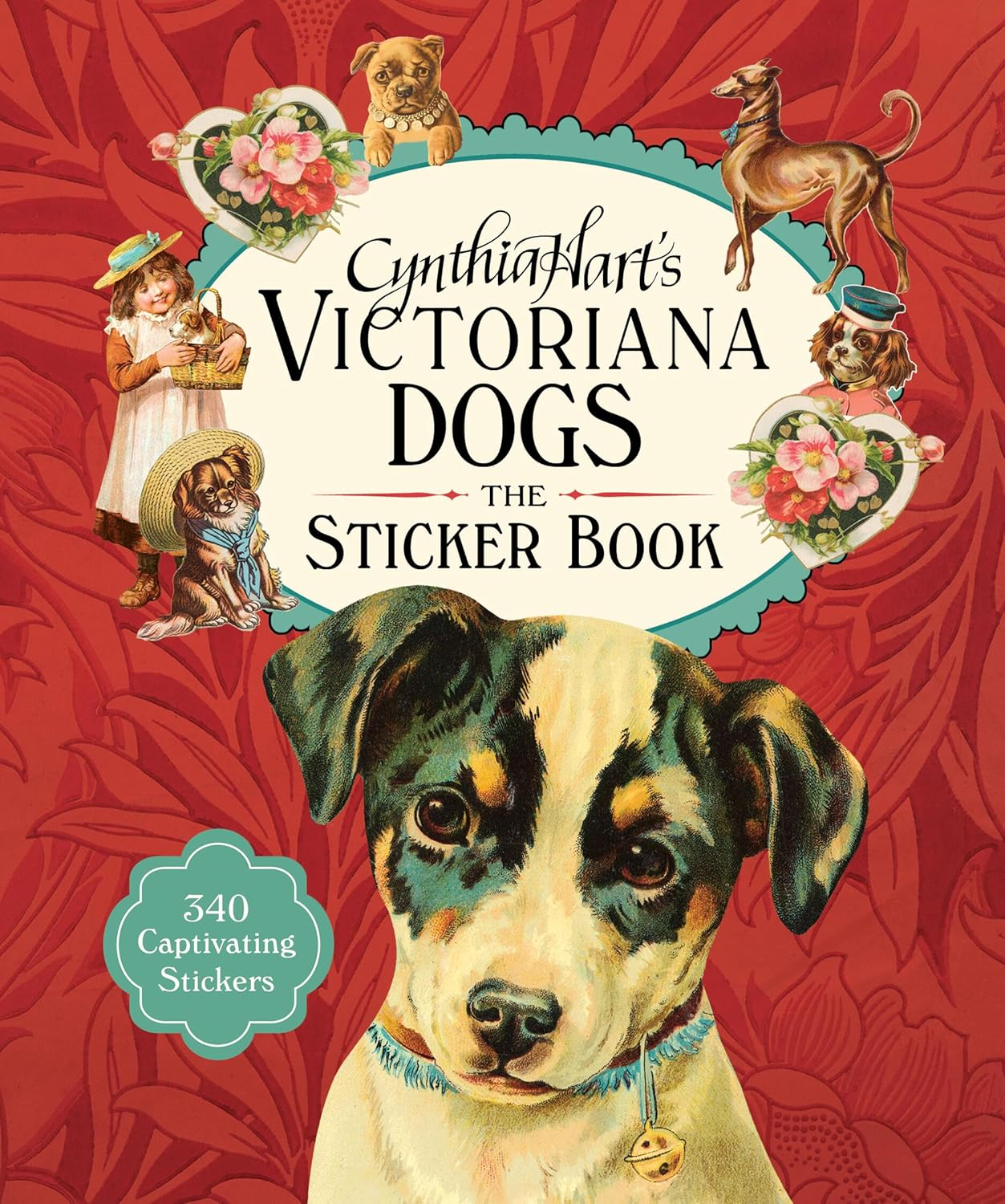 Cynthia Hart'S Victoriana Dogs: the Sticker Book: 340 Captivating Stickers image number 4