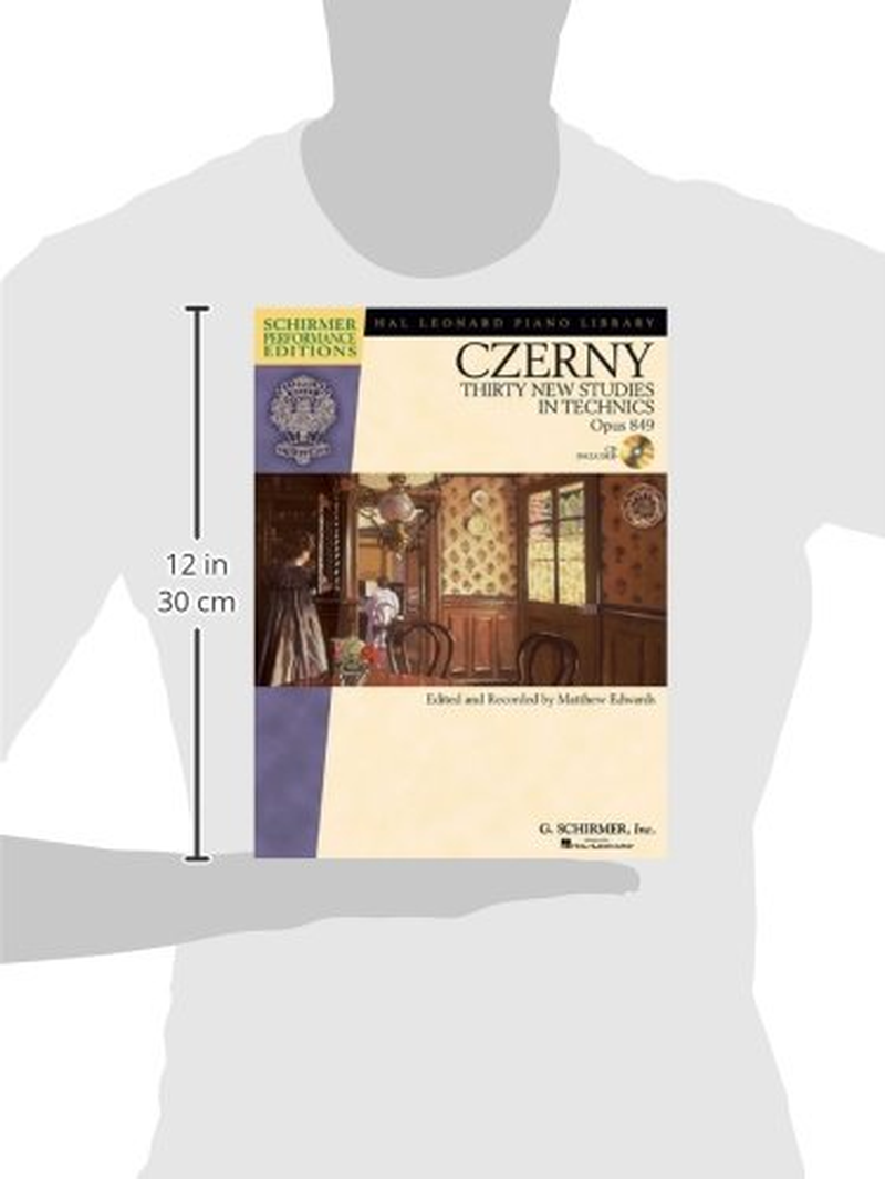 Carl Czerny - Thirty New Studies in Technics, Op. 849 Book/Online Audio: with Online Audio Recordings of Performances Schirmer Performance image number 2