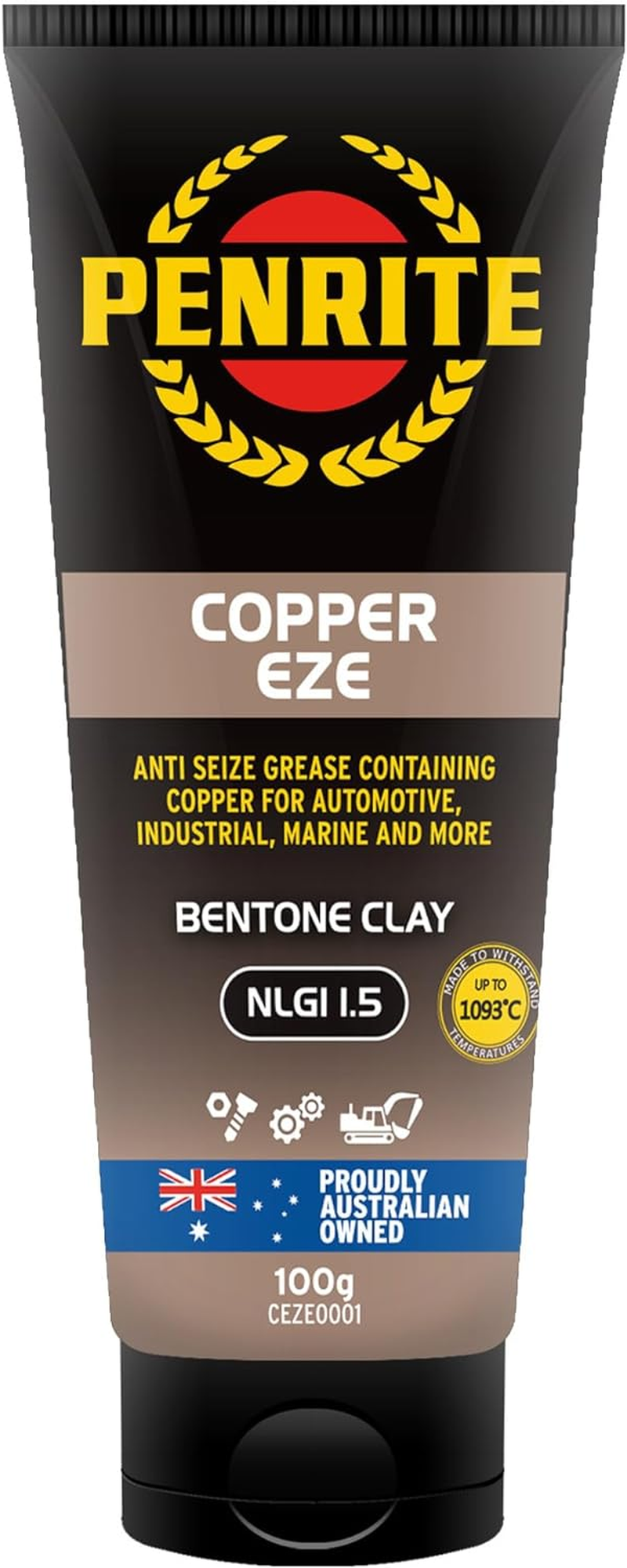 Penrite Copper Eze Bentone Based Anti-Seize Grease 100 G