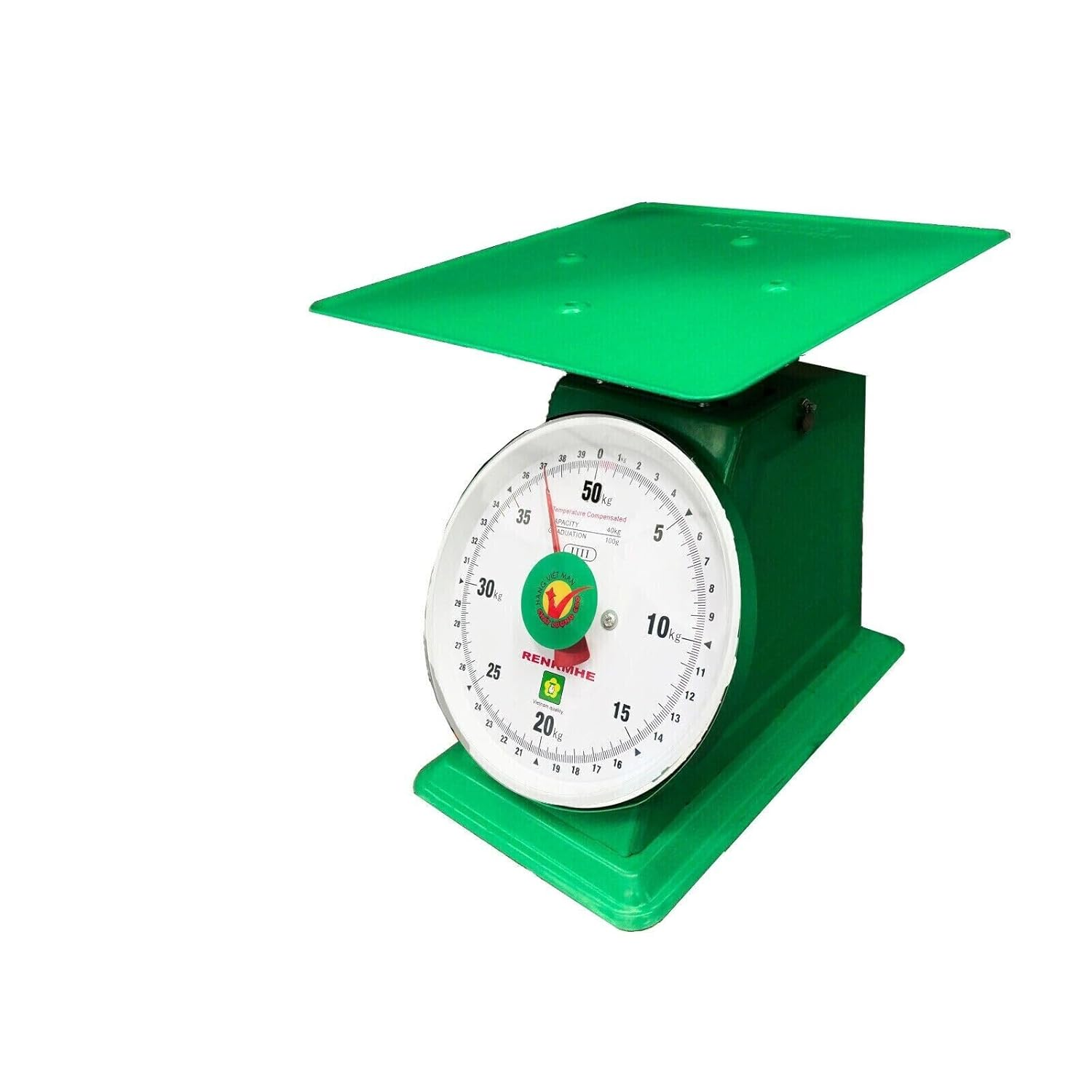 Retro Mechanical Kitchen Scale: Vintage Design for Precise Weighing of Food, Fruit, and Meat (20KG)