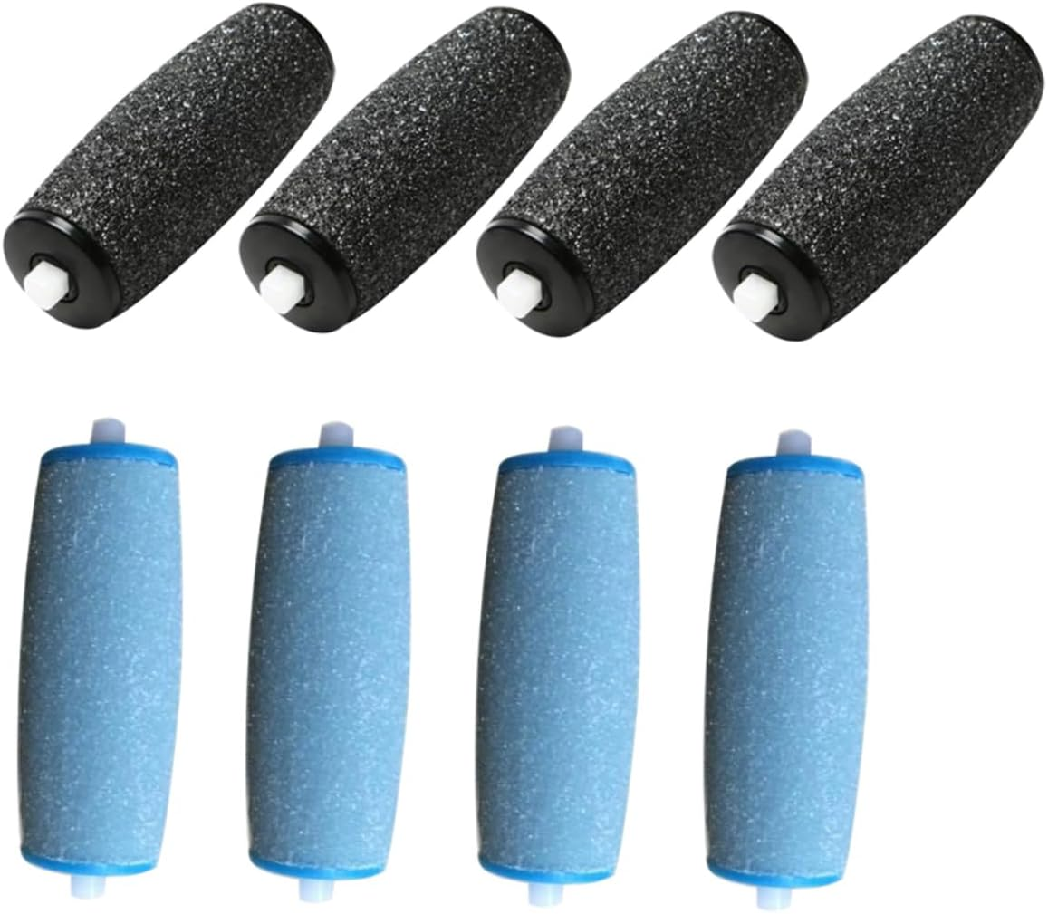 BIUDECO 12Pcs Foot Roller Heads Replacement Coarse Roller Refill Heads for Foot File Heel Smoother Accessory image number 1