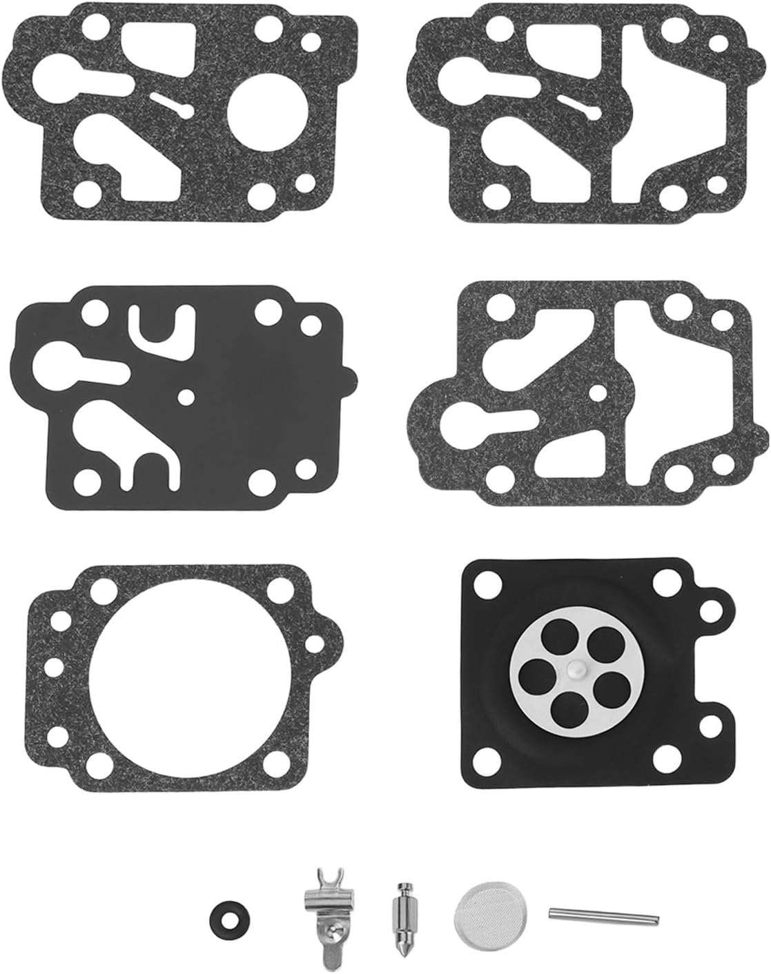 Carburetor Gasket Diaphragm Repair Kit Compatible with Honda GX25 GX31 GX35 WX10 FG110 image number 6