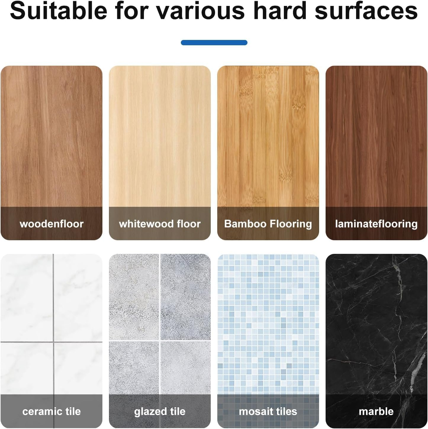 Floor Cleaning Solution Compatible with Tineco, Deep Cleans for Multiple Hard Floors, Suitable with All Robot Vacuums with Mopping and Cordless Wet/Dry Vacuum Mop Cleaner (2 Bottle)