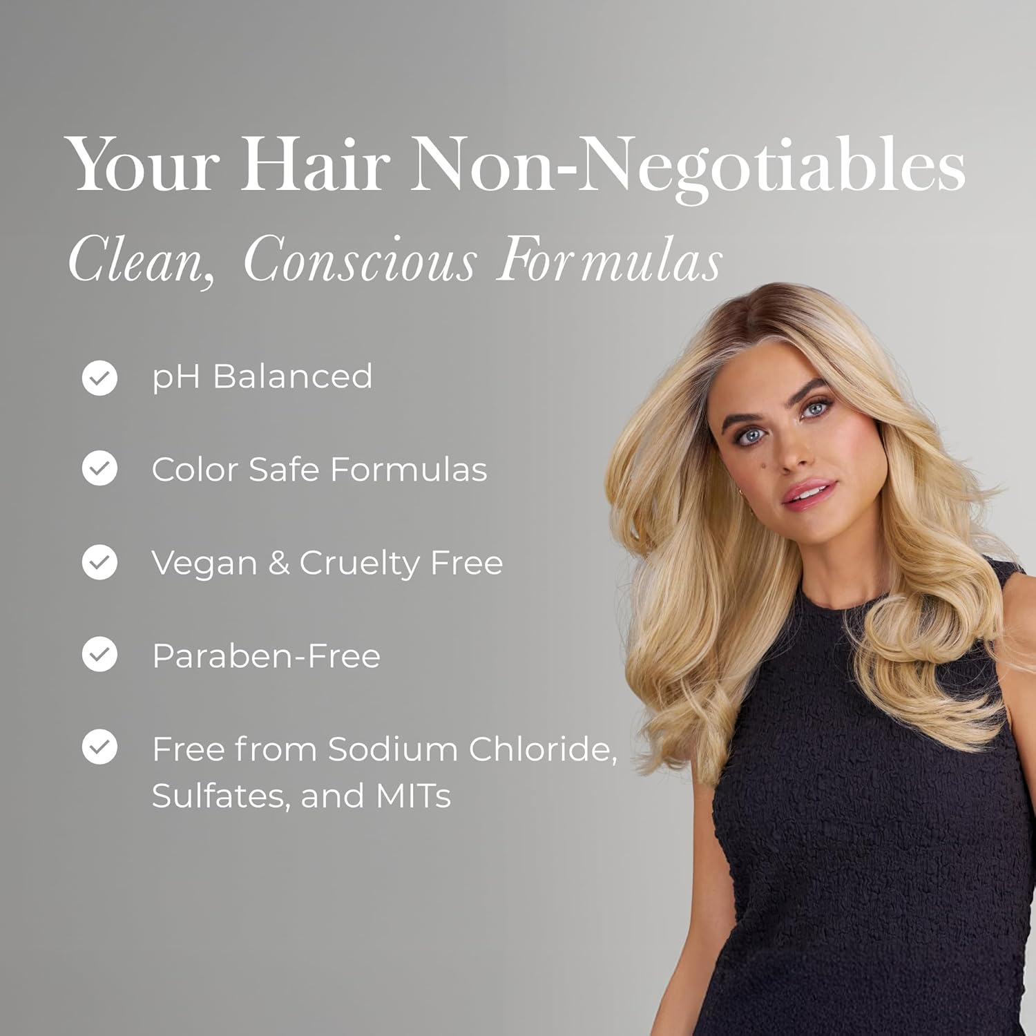 Jon Renau Synthetic Hair Full Size 4-Piece Kit image number 1