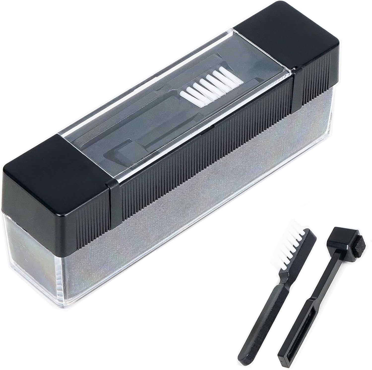 2-In-1Record Cleaning Kit with Soft Velvet Brush & Stylus Cleaner - Anti-Static Dust Removal Brush for LP Records, Safe Alcohol-Free Cleaning for Turntable Maintenance & Sound Quality Improvement image number 1