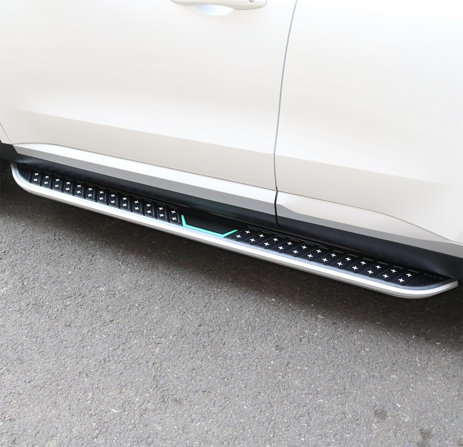 2Pcs Running Boards Fits for Ssangyong Musso 2019 2020 2021 2022 2023 2024 Side Steps Nerf Bar(With Brackets) image number 1