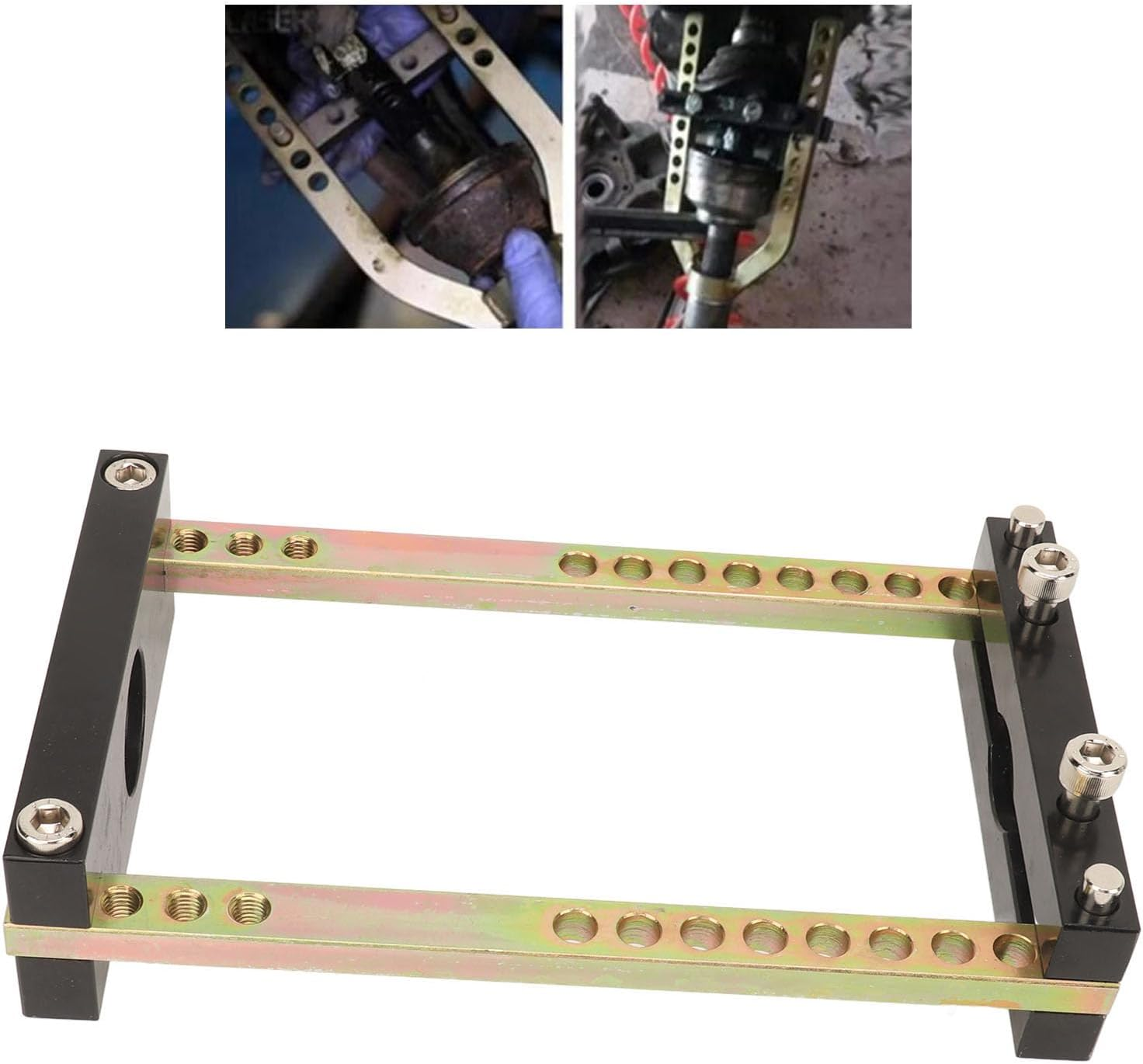 CV Joint Removal Tool, Adjustable CVJ Puller Separator Tool with Three Bearings, CVJ CV Axle Puller U Joint Removal Tool, Universal Cars, Prevents Damage image number 3