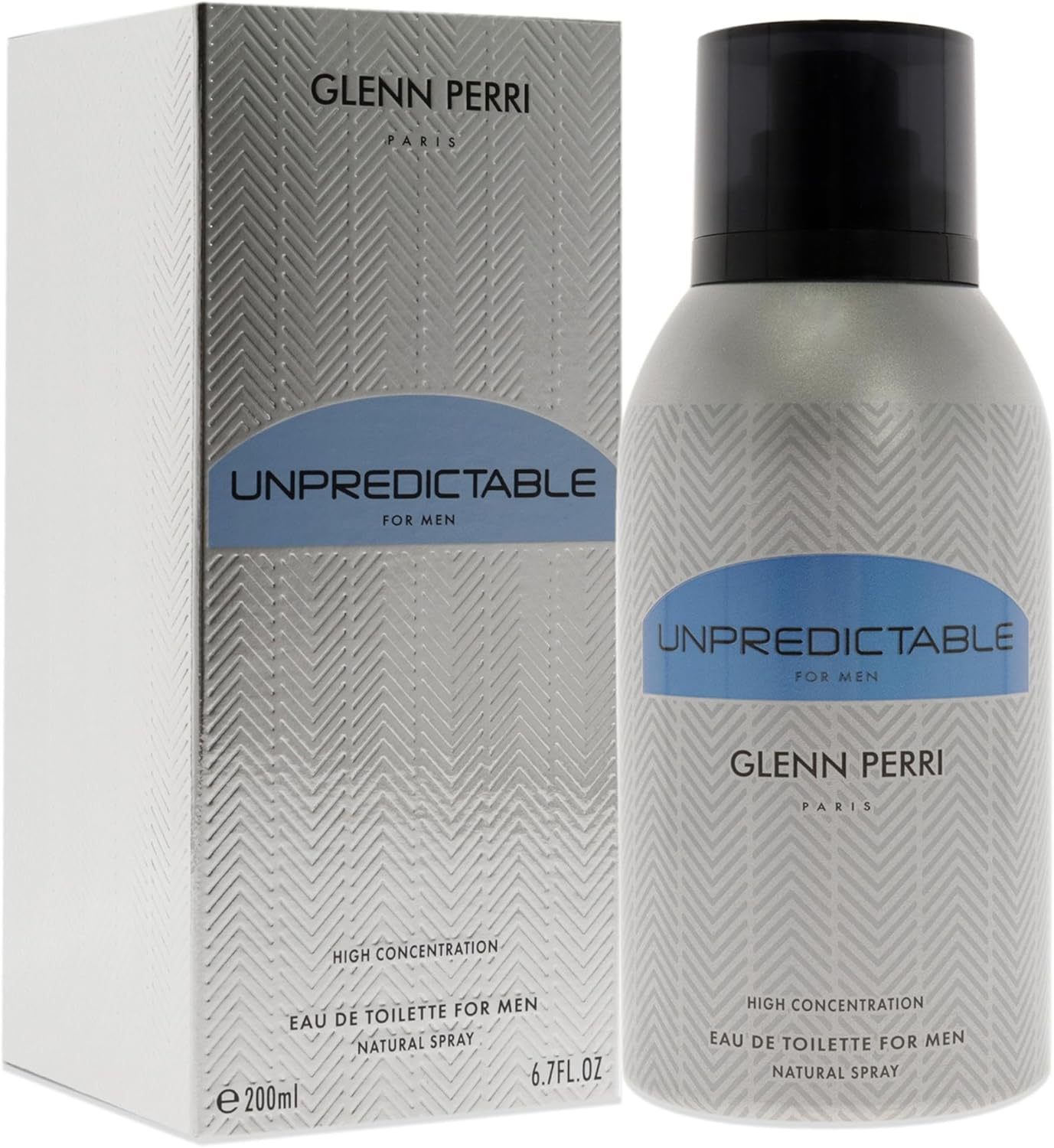 Glenn Perri Unpredictable High Concentration for Men 6.7 Oz EDT Spray, 200 Ml image number 2