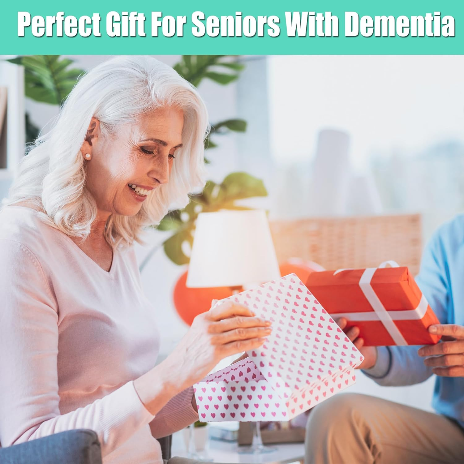 Dementia Activities for Seniors - Wooden Puzzle Pattern Blocks Products for Elderly with Dementia Products for Alzheimers Patients Easy Memory Gift