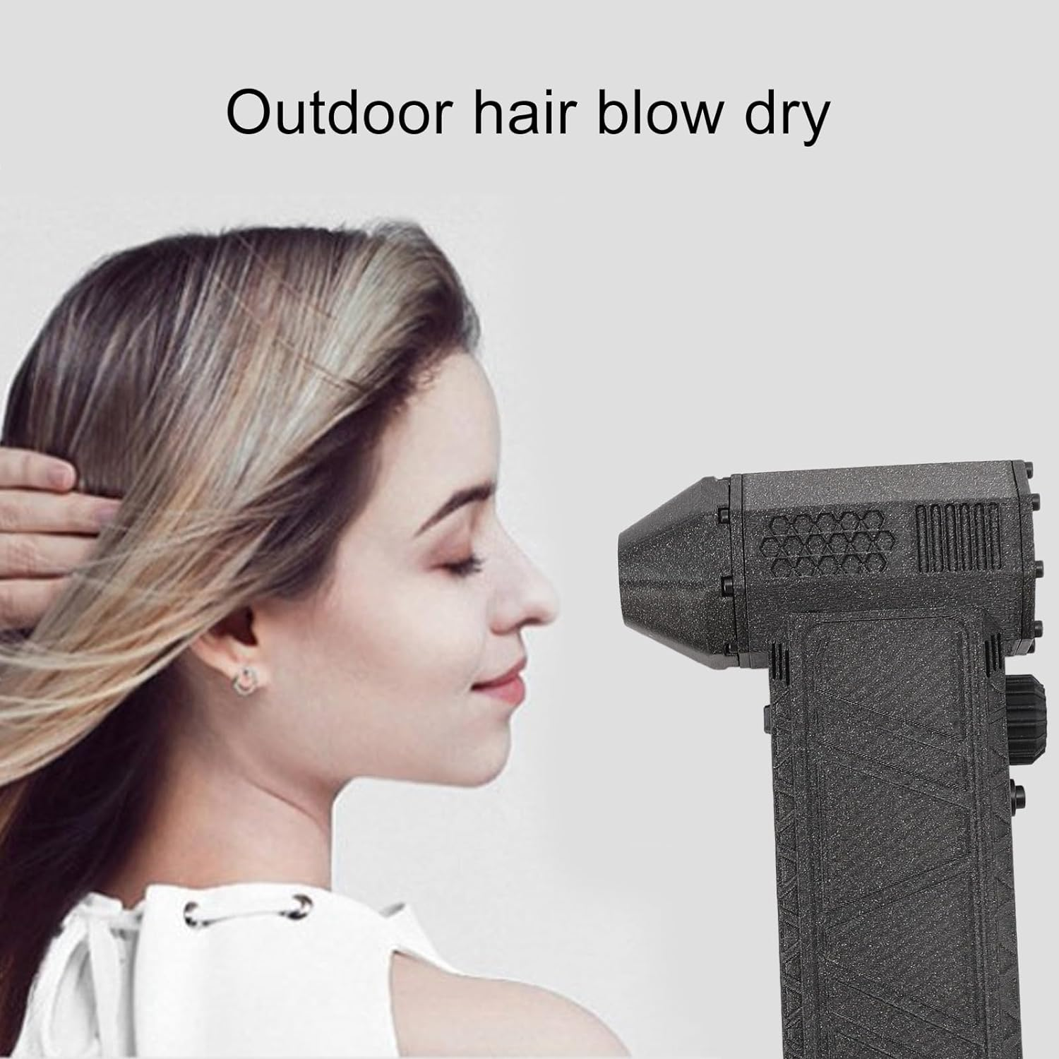 Jet Dry Blower, 300000RPM Electric Air Duster, Stepless Speed Adjustment, Portable Air Blower for Furniture Car Computer Case Keyboard Cleaning image number 3