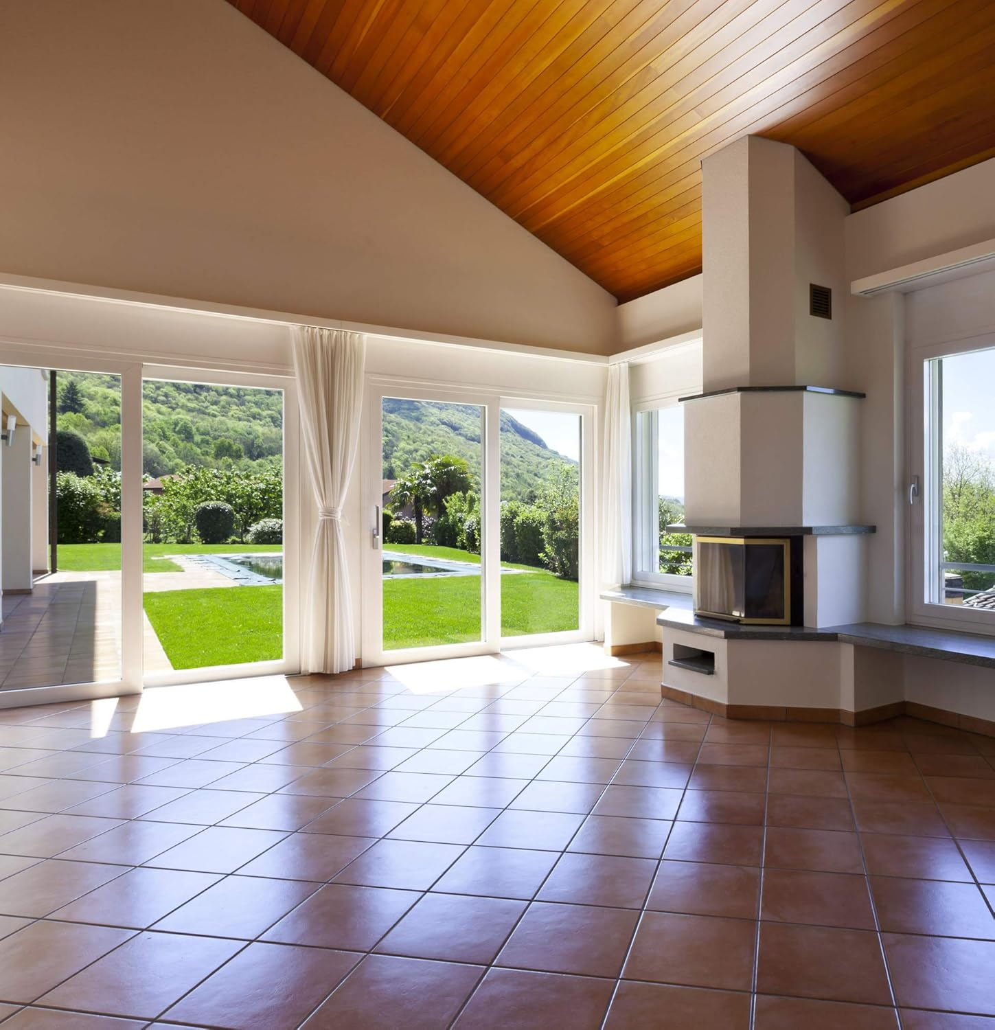 FILA Surface Care Solutions, Satin, Protective Wax with Satin Effect for Polished Natural Stones, Stoneware, Red, Clinker, 1 Litre image number 5