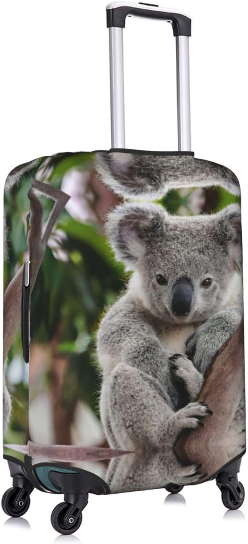 Odddot Cute Koala Print Travel Luggage Cover,Suitcase Protector Cover, Washable Baggage Covers,For 18-32 Inch Luggage, Cute Koala, Large image number 1