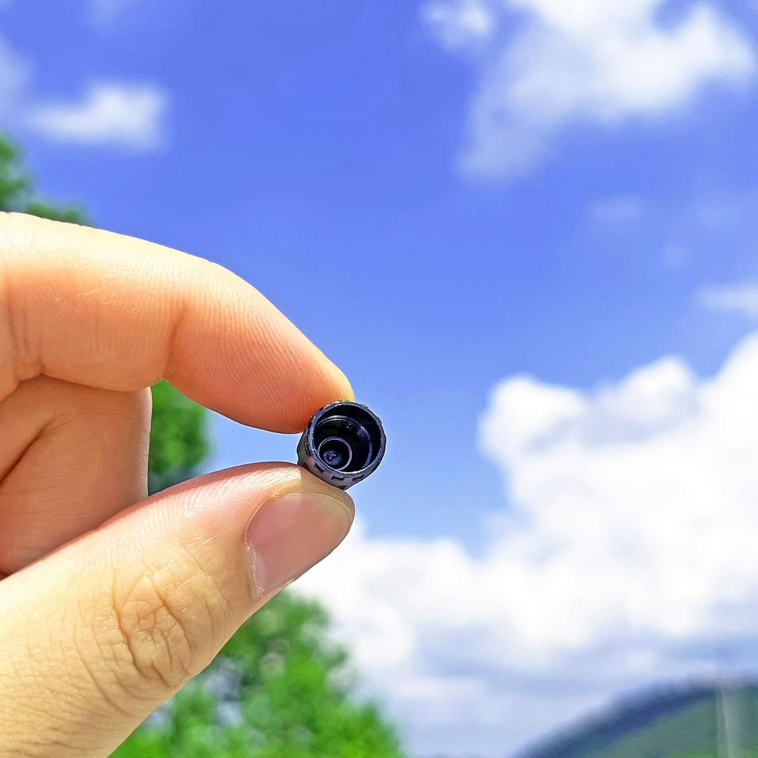 Black TPMS Plastic Tire Valve Stem Caps with Rubber Seal Universal Long Air Valve Stem Caps for TPMS20008 Rubber Valve, Airtight Seal, &shy;All-Weather, Air Protection, &shy;Light-Weight (8 Pack) image number 2