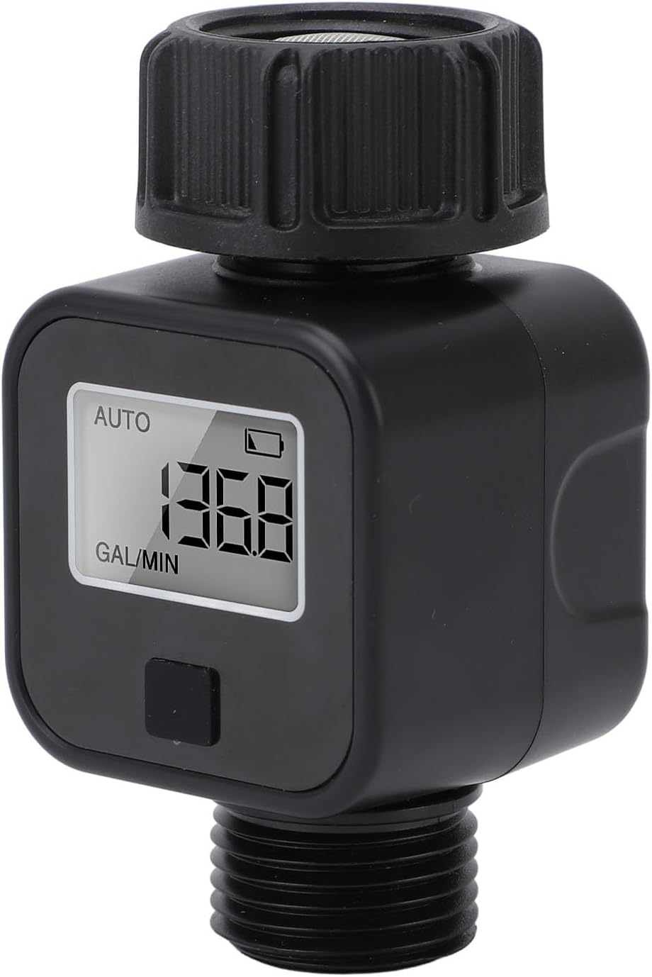 Water Meter, Water Meter with 3/4 Inch Standard Thread, for Garden Hose/ RV/ Lawn, 3 in 1 Meter for Indoor and Outdoor Use