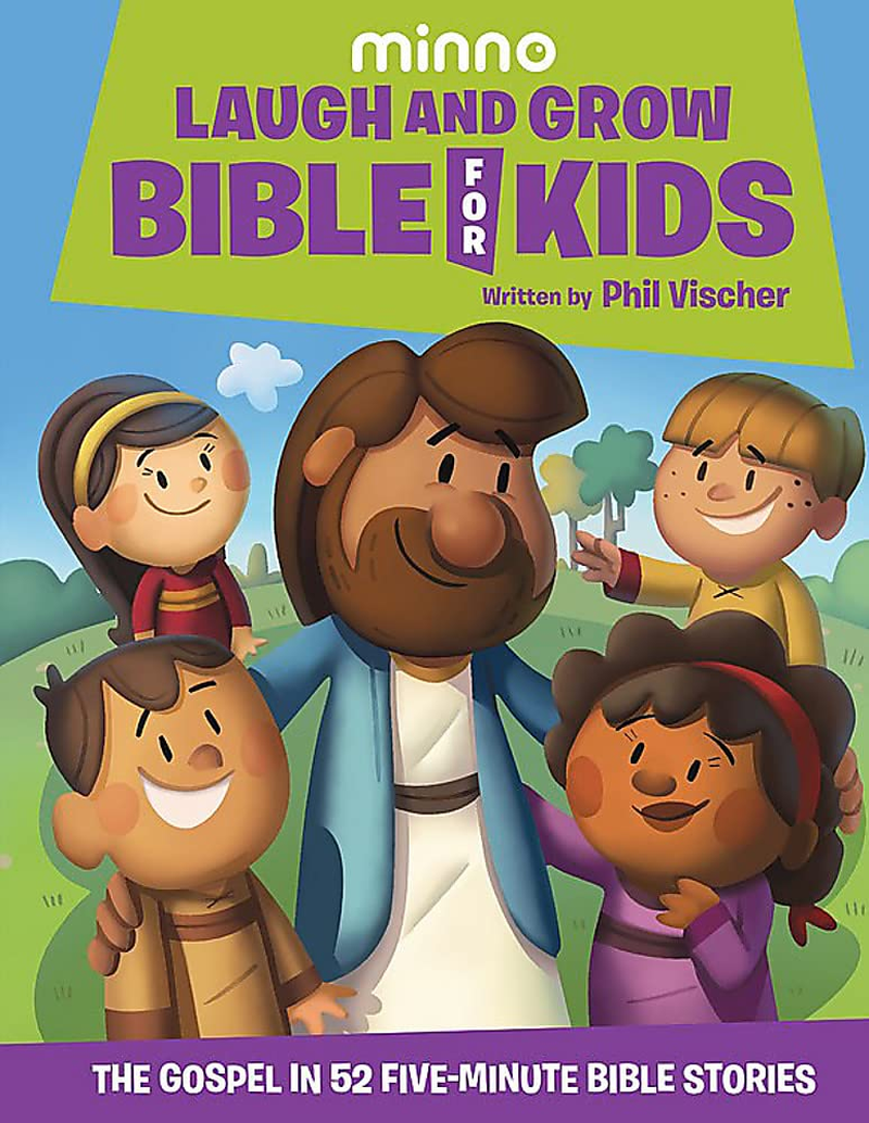 Laugh and Grow Bible for Kids: the Gospel in 52 Five-Minute Bible Stories image number 3