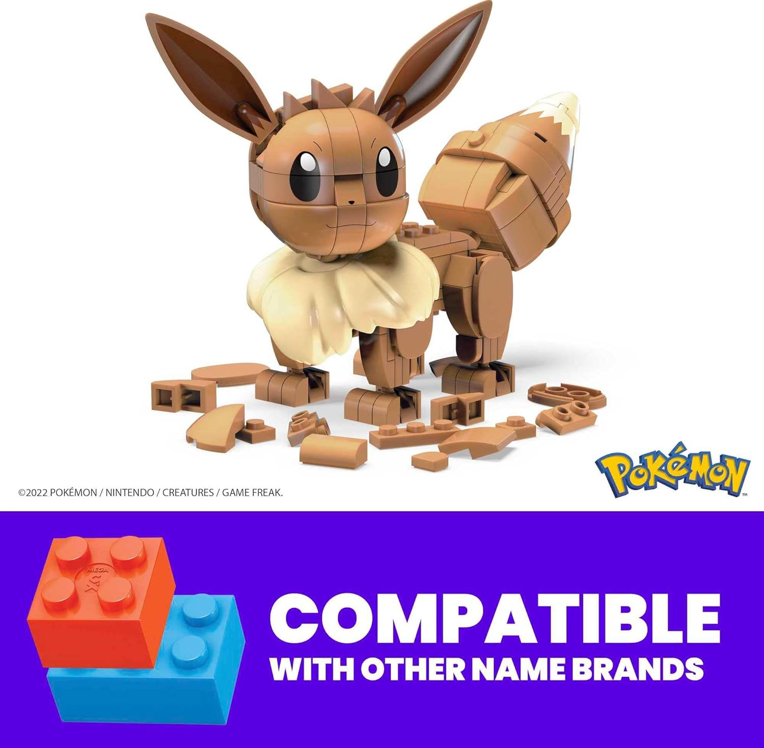 MEGA Brands - Pokemon Build & Show Eevee image number 1
