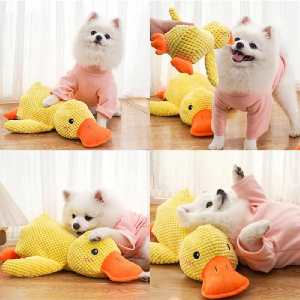 Mellow Dog Calming Duck, Quack Duck Dog Toy image number 1