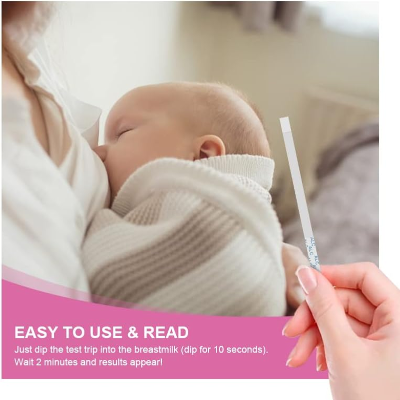 FIRSTVIEW Breastmilk Alcohol Test Strips-10Pcs image number 1