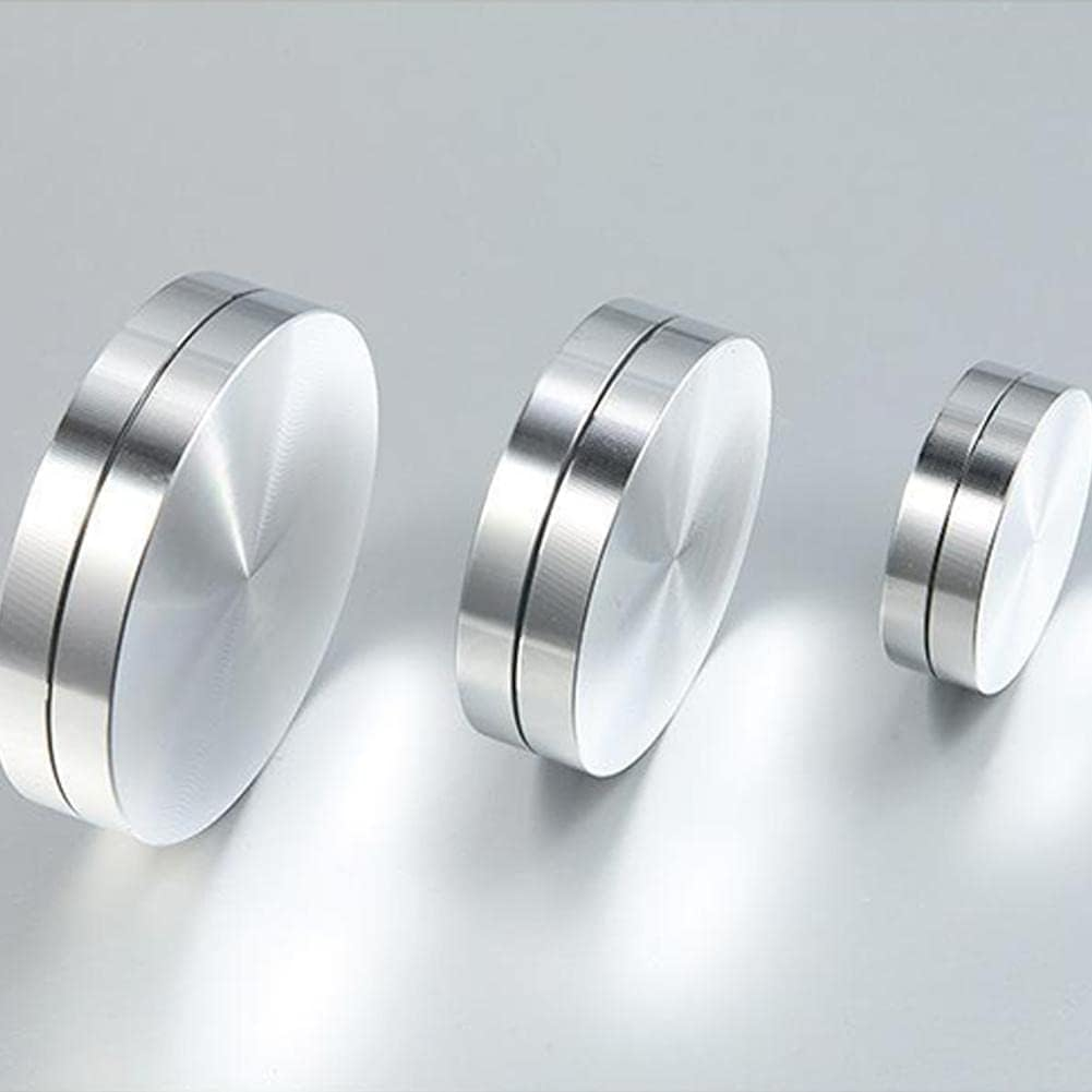 Silver 30Mm Ceramic Clay Pottery Throwing Trimming Spinner Tool,Pottery Finishing Tools Clay Ceramic Rotary Rotary Clay Small Tools Suitable for Potters and Clay Artists Ceramic and Pottery Tools image number 1