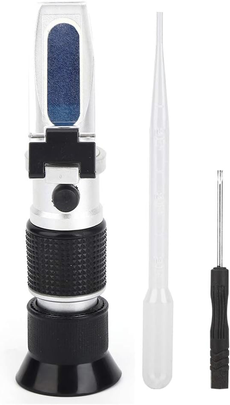 Refractometer Concentration Meter Brix Tester 0-90% with Automatic Temperature Compensation, Simple Operation, Wide Application for Liquid Sugar Test image number 2