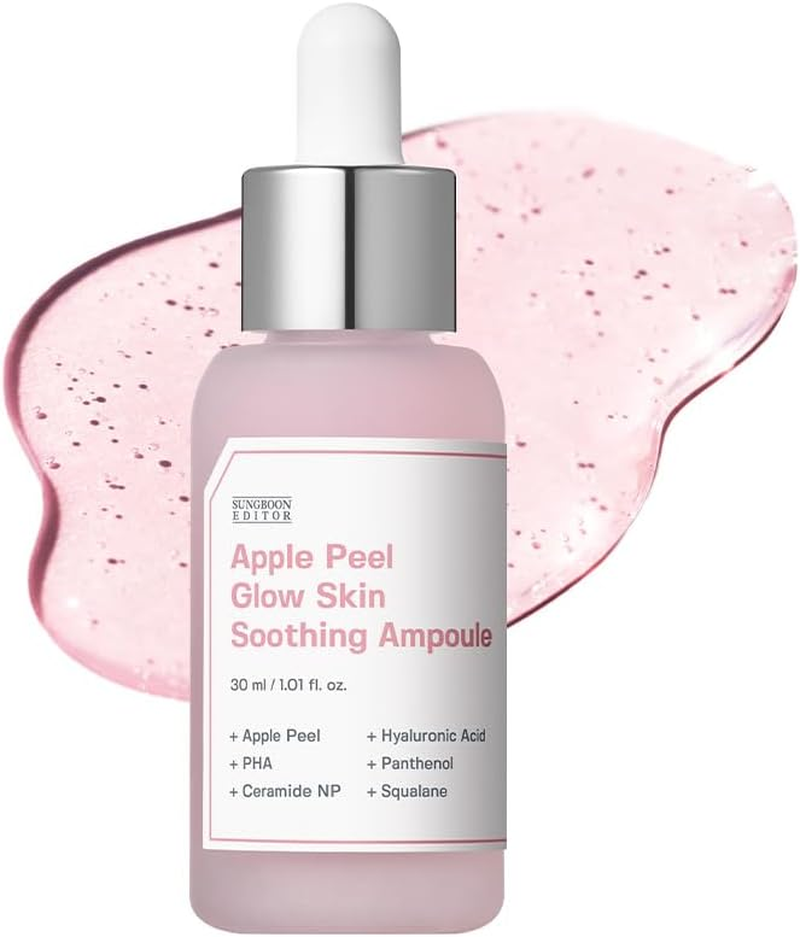 SUNGBOON EDITOR Apple Peel Glow Skin Soothing Ampoule | Facial Serum | Gentle Exfoliation | Smooth Skin | Glow Skin | Korean Skin Care image number 3