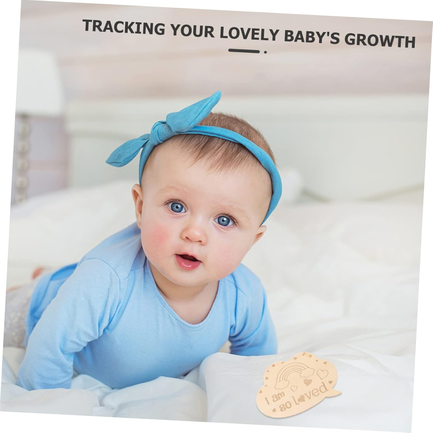 1Set Newborn Cards Growth Cards for Tracking First Year for Boys and Girls image number 5