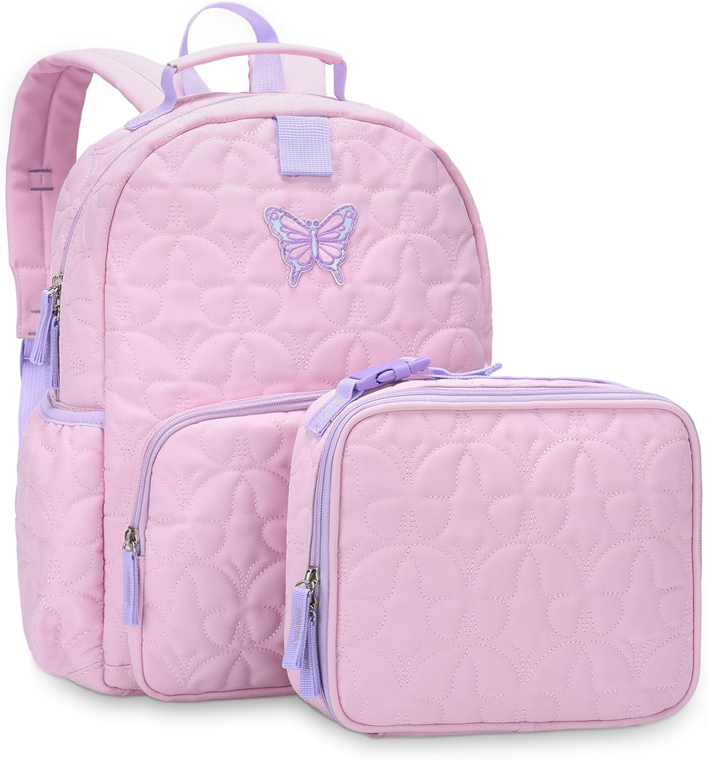 Toddler Backpack for Boys Girls,Chase Chic Puffer Cute Lightweight Preschool Backpack with Lunch Box Set for Daycare Kids