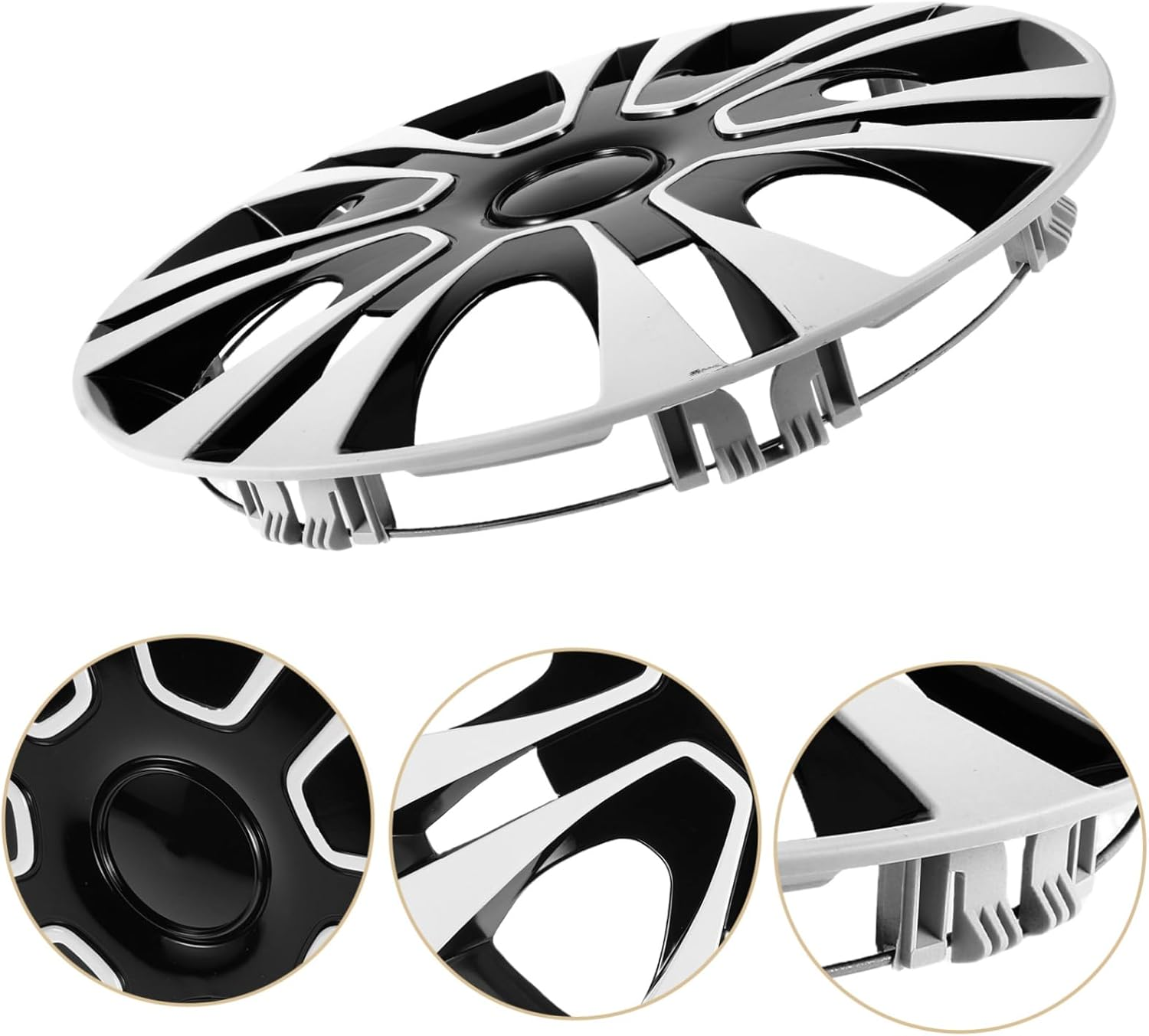FUNOMOCYA Fashionable Rim Hubcap Covers Universal Car Wheel Center Cap Wheel Covers for Automotive image number 5