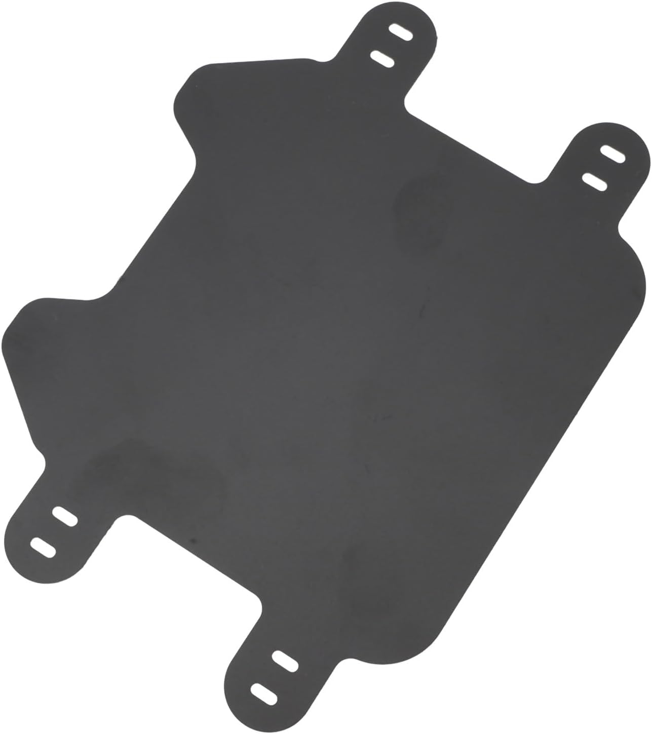 Motorcycle Front Number Plate Matte Black Sturdy ABS Long Lifespan for Electric Bike image number 5