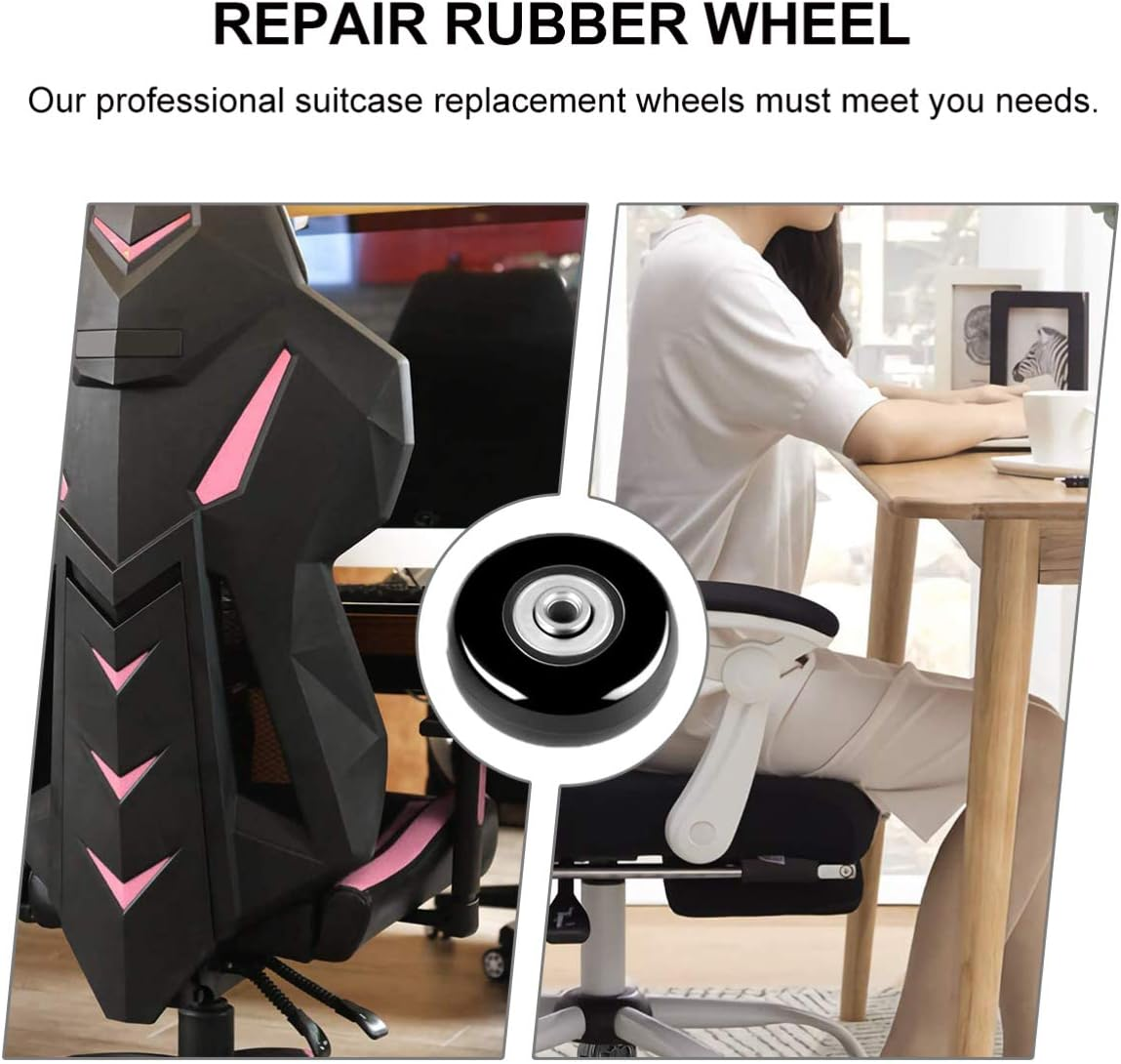 ULTECHNOVO 30 Pcs Luggage Wheel Accessories Replacement Wheels for Suitcases Rugged