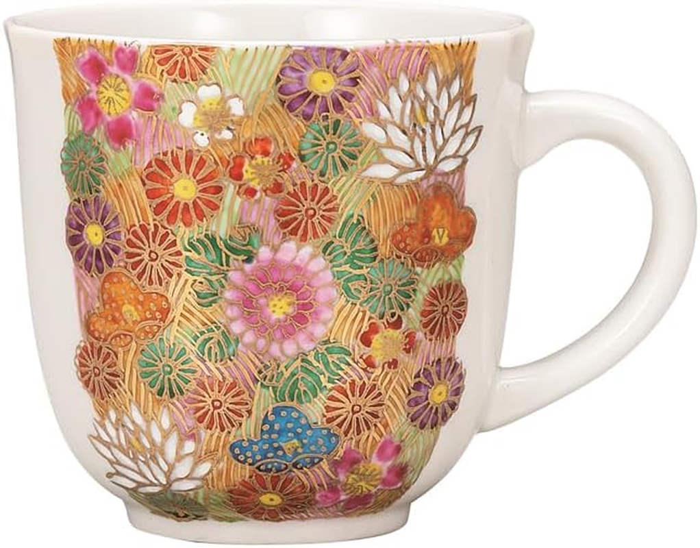 K9-958 Kutani Yakuya Mug, Gold Filled image number 1