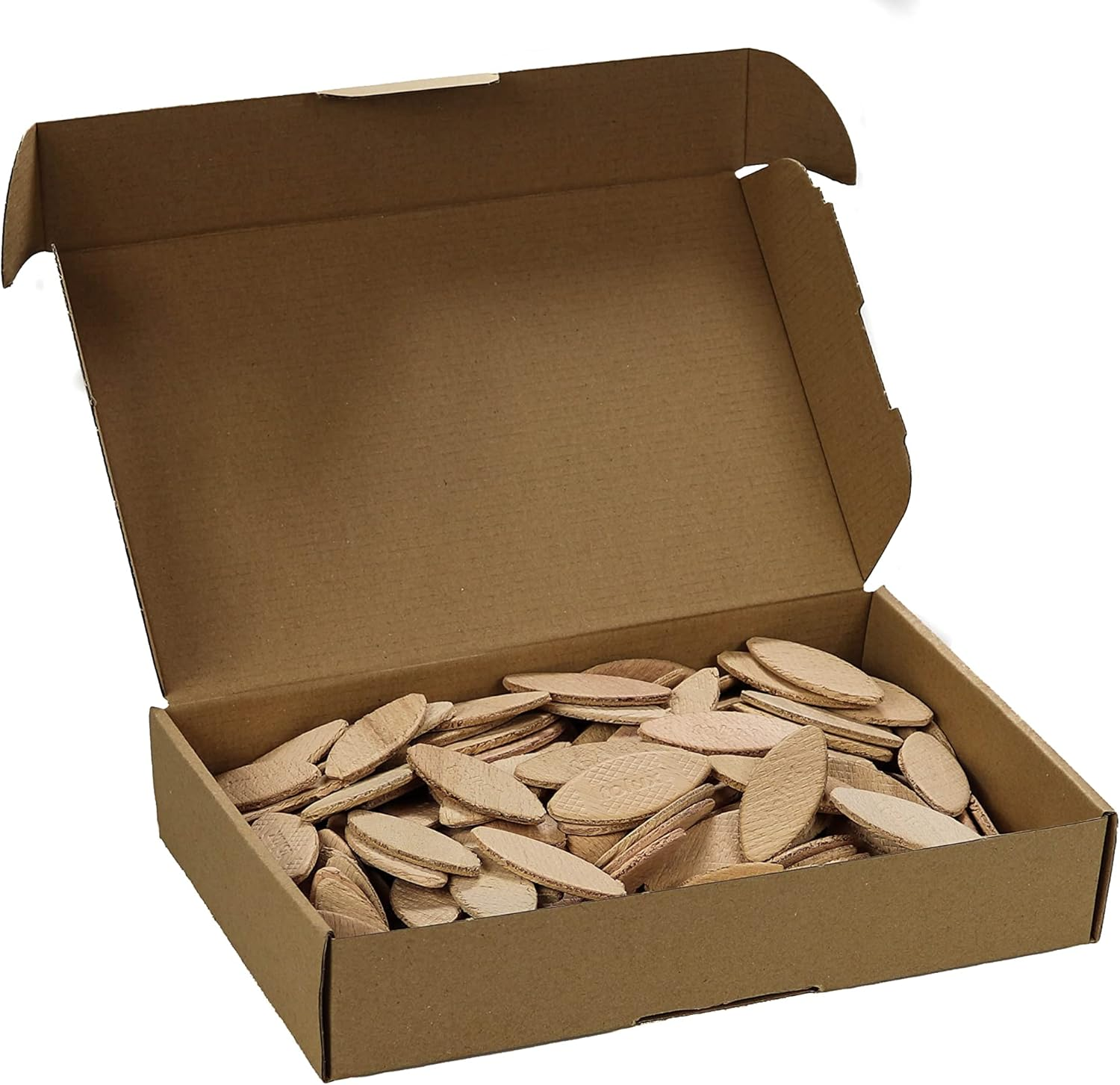 Tolux Wood Biscuits Size Number 10, Pack of 200 Pcs, Lamello Biscuits, Biscuit Joiner, Beech Wood Dowels for Carpenters and DIY Projects. image number 4