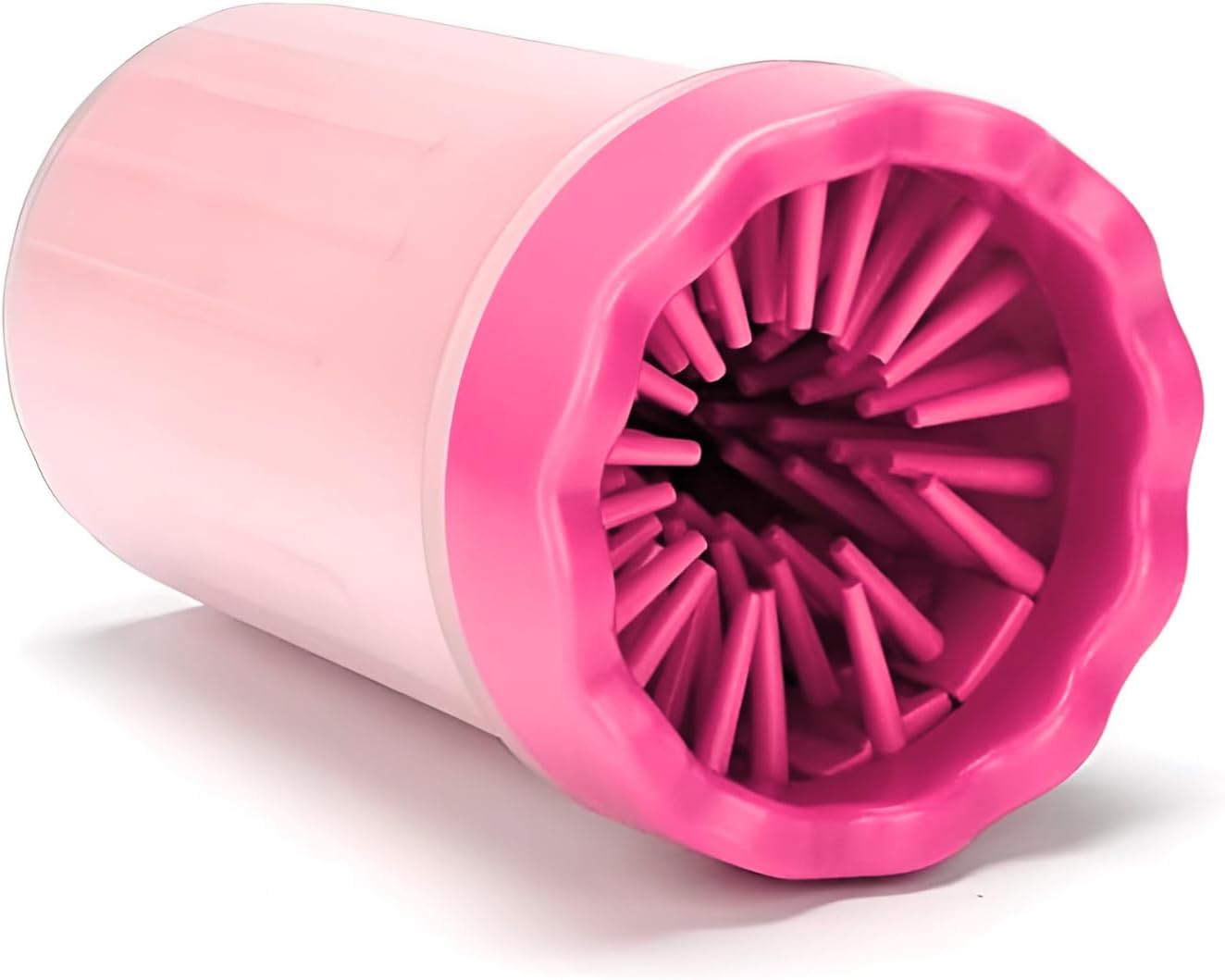 Ezonedeal Dog Paw Cleaner Cup - Portable Paw Cleaner for Dogs, Silicone Dog Foot Washer Brush 360 Degree Soft Claws Dog Paw Washer Cup Removable Washable - Dog Feet Cleaner (Blue)