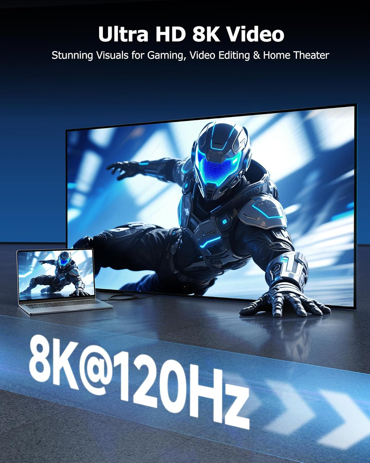 [USB-IF Certified] Cable Matters 80Gbps USB4 Cable - 1.2M, USB 4 to USBC Cable Supports [8K@120Hz / 4K@480Hz Video, 240W Charging, 80Gbps Data Transfer], Compatible with Thunderbolt 5/4, Macbook image number 2