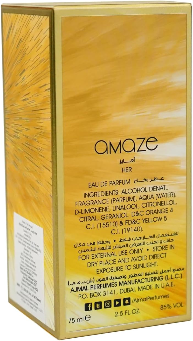Ajmal Amaze Her Eau De Parfum image number 4
