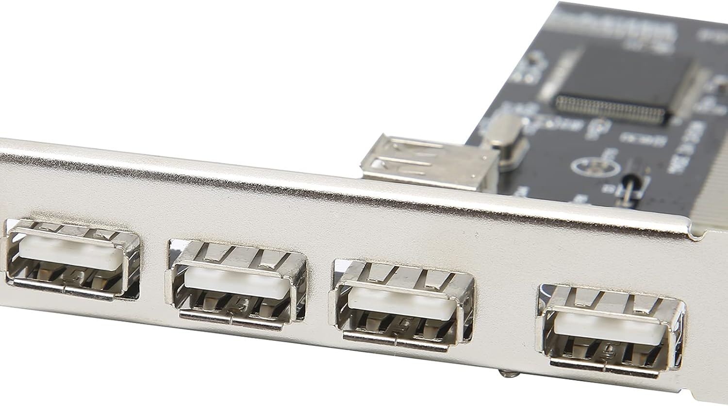 PCI Expansion Card, 4 Port USB2.0 Hub Adapter, 480Mb/S 4 X PCI to USB 2.0 Adapter Converter, Suitable for Keyboards Mice Printers Cameras image number 3