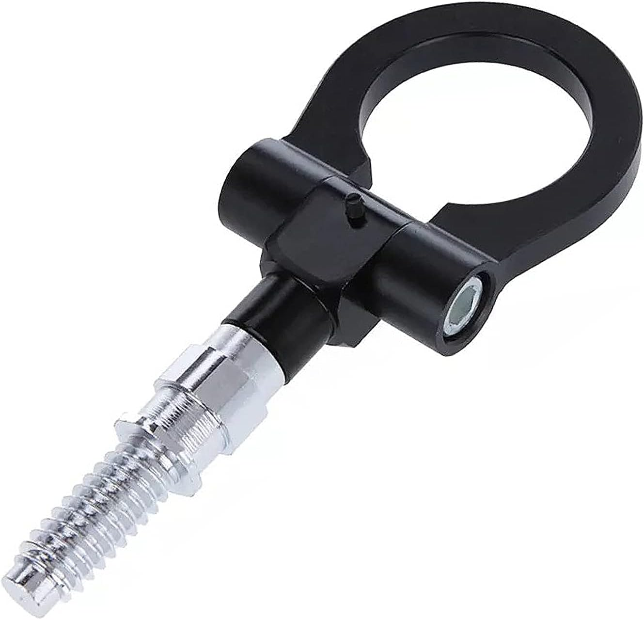 Payanwin Universal Racing Towing Car Tow Hook for B-Mw 1 3 5 Series E39 E70 E71 E81 E82 E88 E90 E91 E92 E93, Auto Aluminum Trailer Ring Car (Blue)