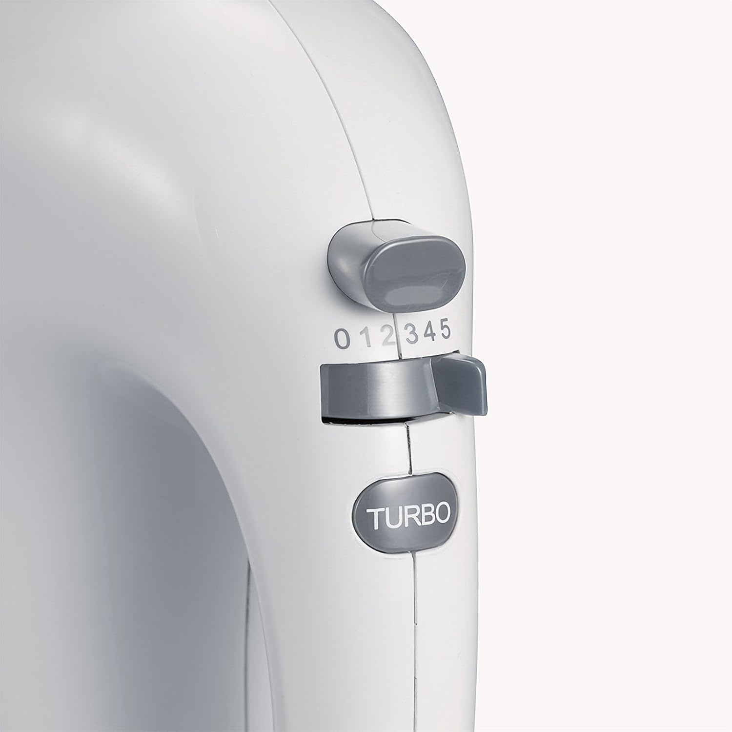 SEVERIN HM 3820 Hand Mixer, 5 Speed Levels, Turbo, Stainless Steel Whisks & Dough Hooks, White image number 1
