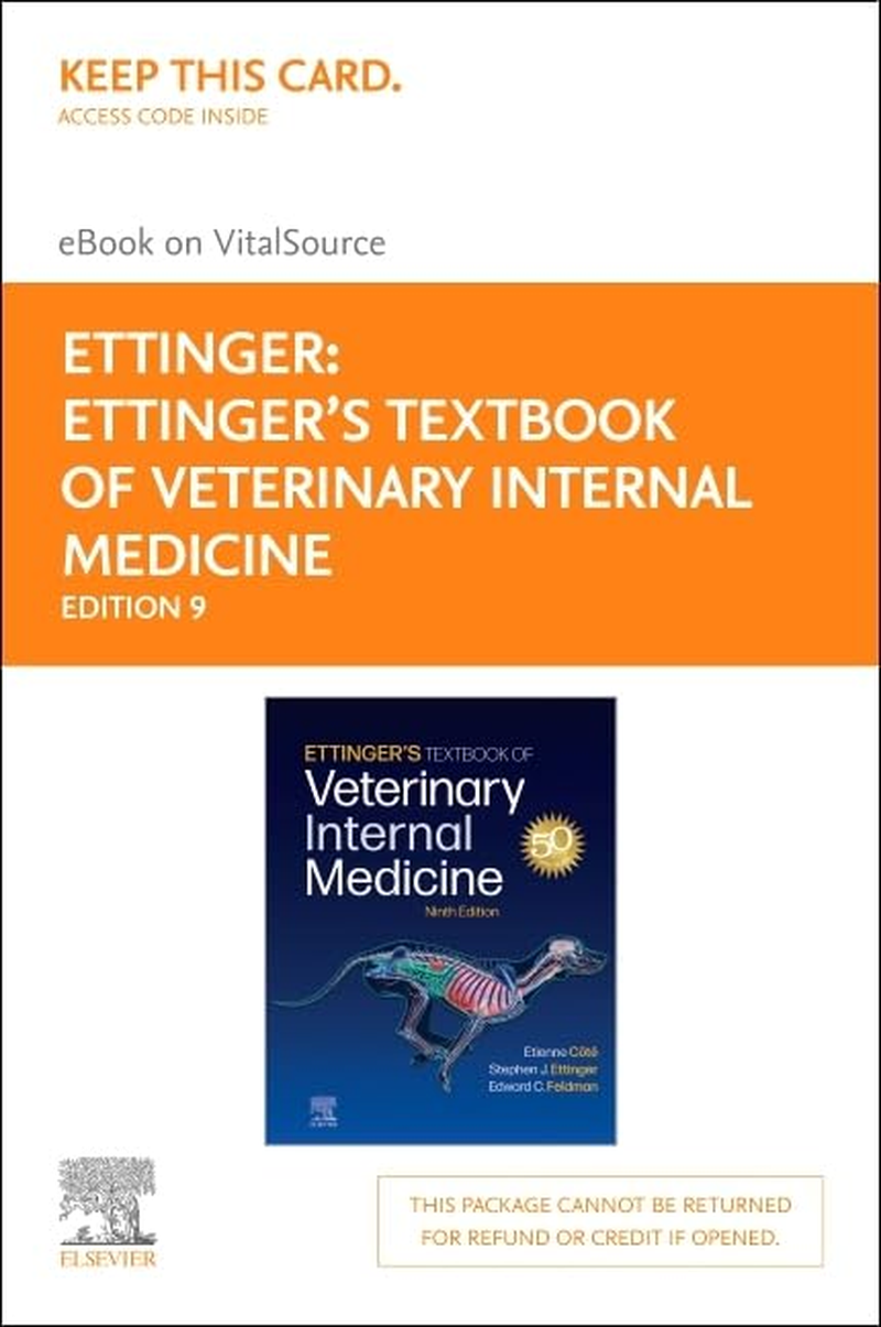 Ettinger&rsquo;S Textbook of Veterinary Internal Medicine