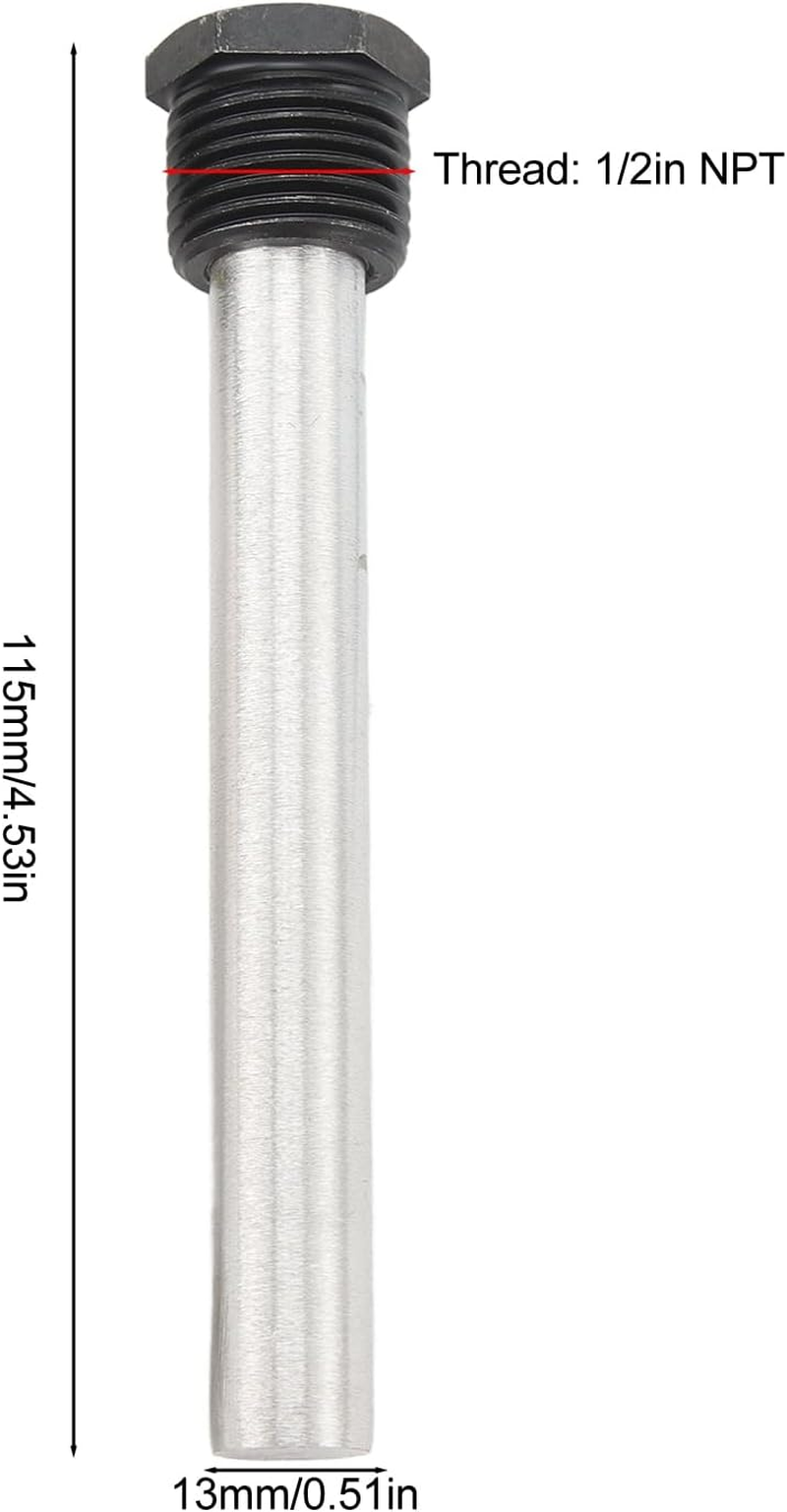 2 Pack RV Water Heater Anode Rods, Anode Rod for Hot Water Heater, 1/2In NPT Thread, Compatible with Suburban, Mor-Flo RV Water Heaters image number 3