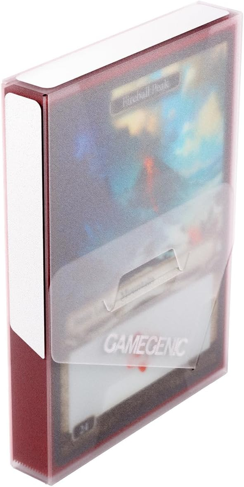 Gamegenic Cube Pocket 15+ Deck Box - Slim Card Holder for Cube Drafting and Card Protection, Modular System Perfect for Tcgs, Lcgs, Board Games and Rpgs, Clear Color, Made image number 2