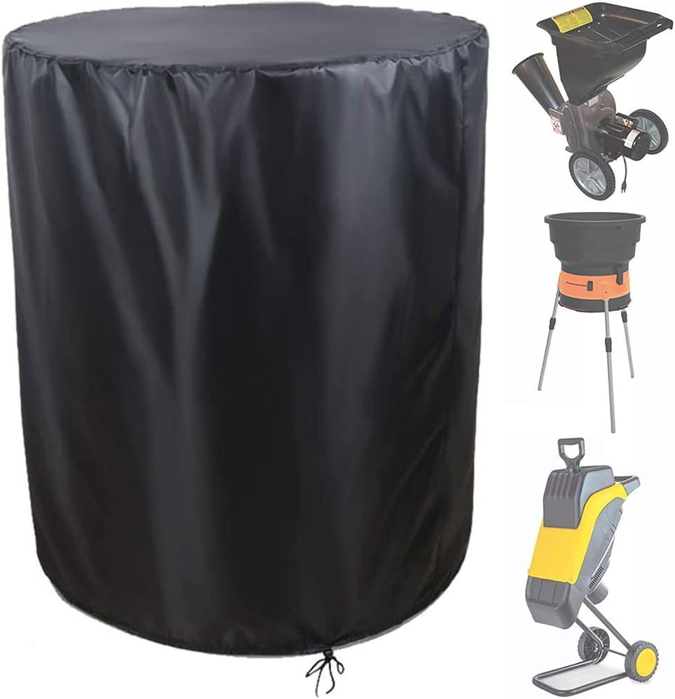 Skyour Wood Chipper Shredder Mulcher Cover Waterproof Heavy Duty Dustproof Electric Leaf Mulcher Shredder Protector Covers 33"X43" image number 2