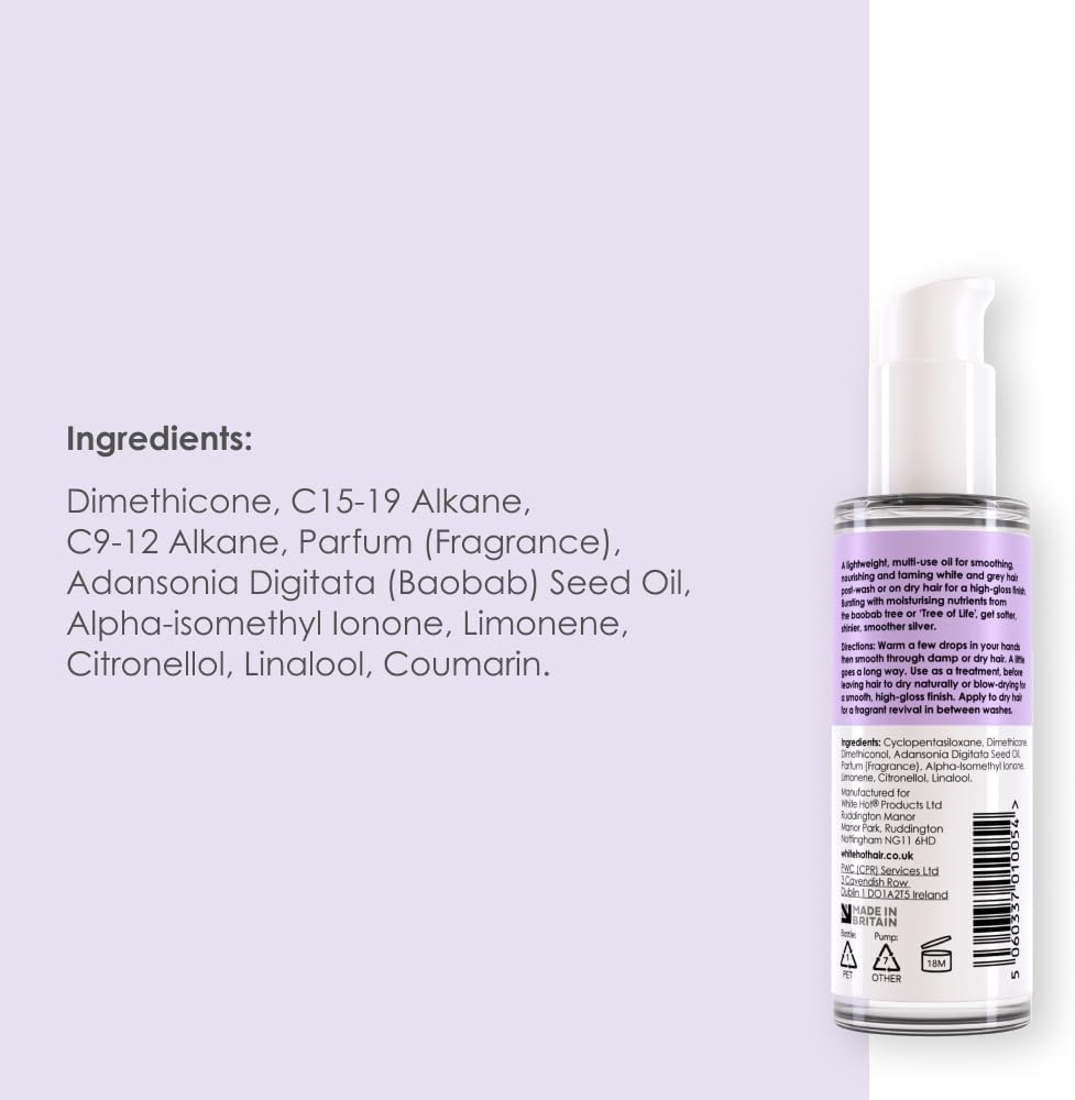 Styling by White Hot Life Shine Oil 50Ml image number 1