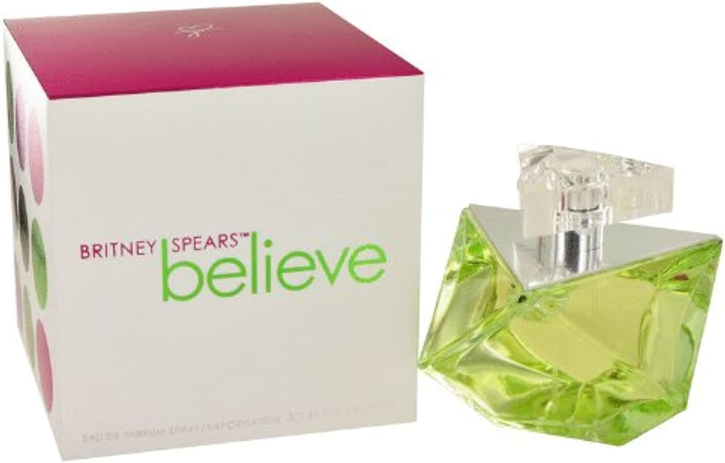 Britney Spears Believe by Britney Spears for Women. Eau De Parfum Spray, 3.4. image number 2