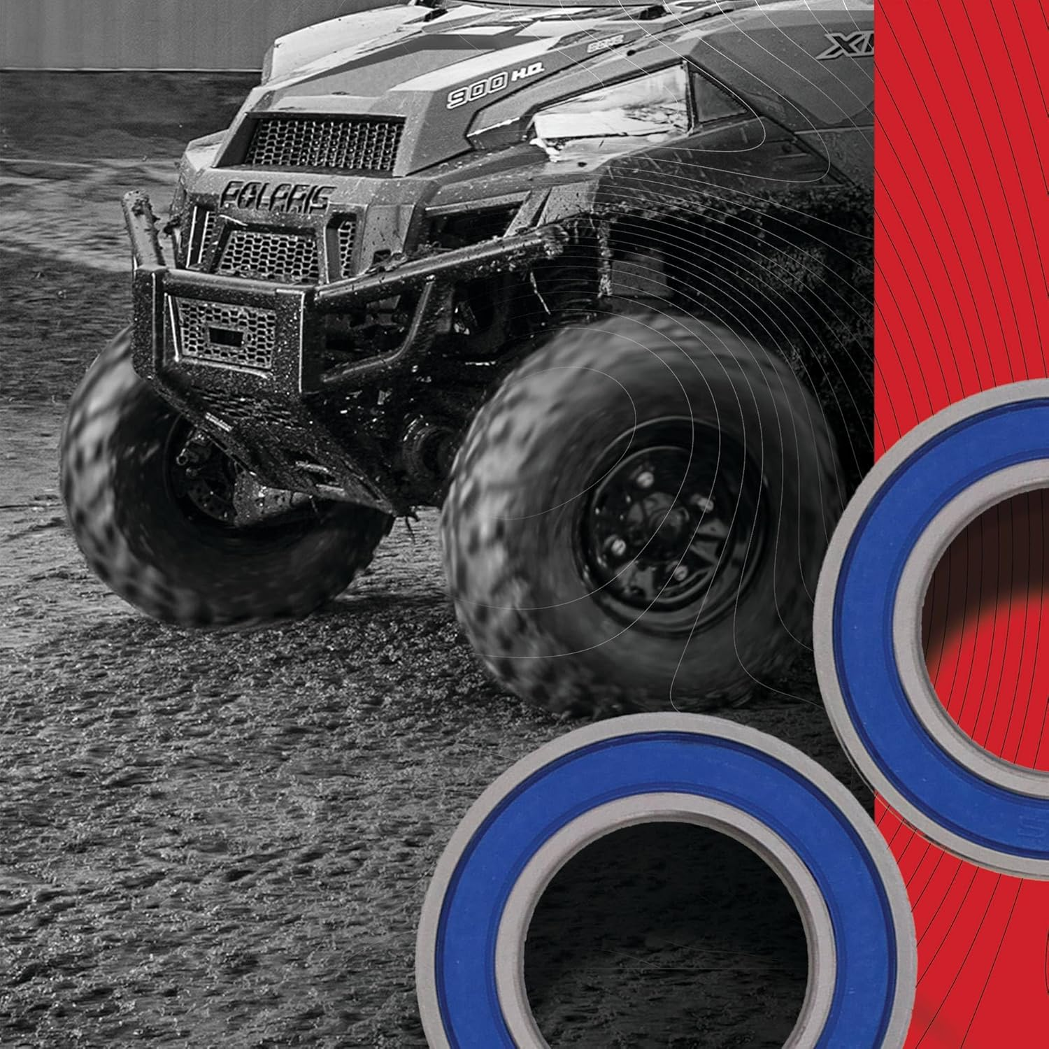 All Balls 25-1482 Wheel Bearing Kit image number 2