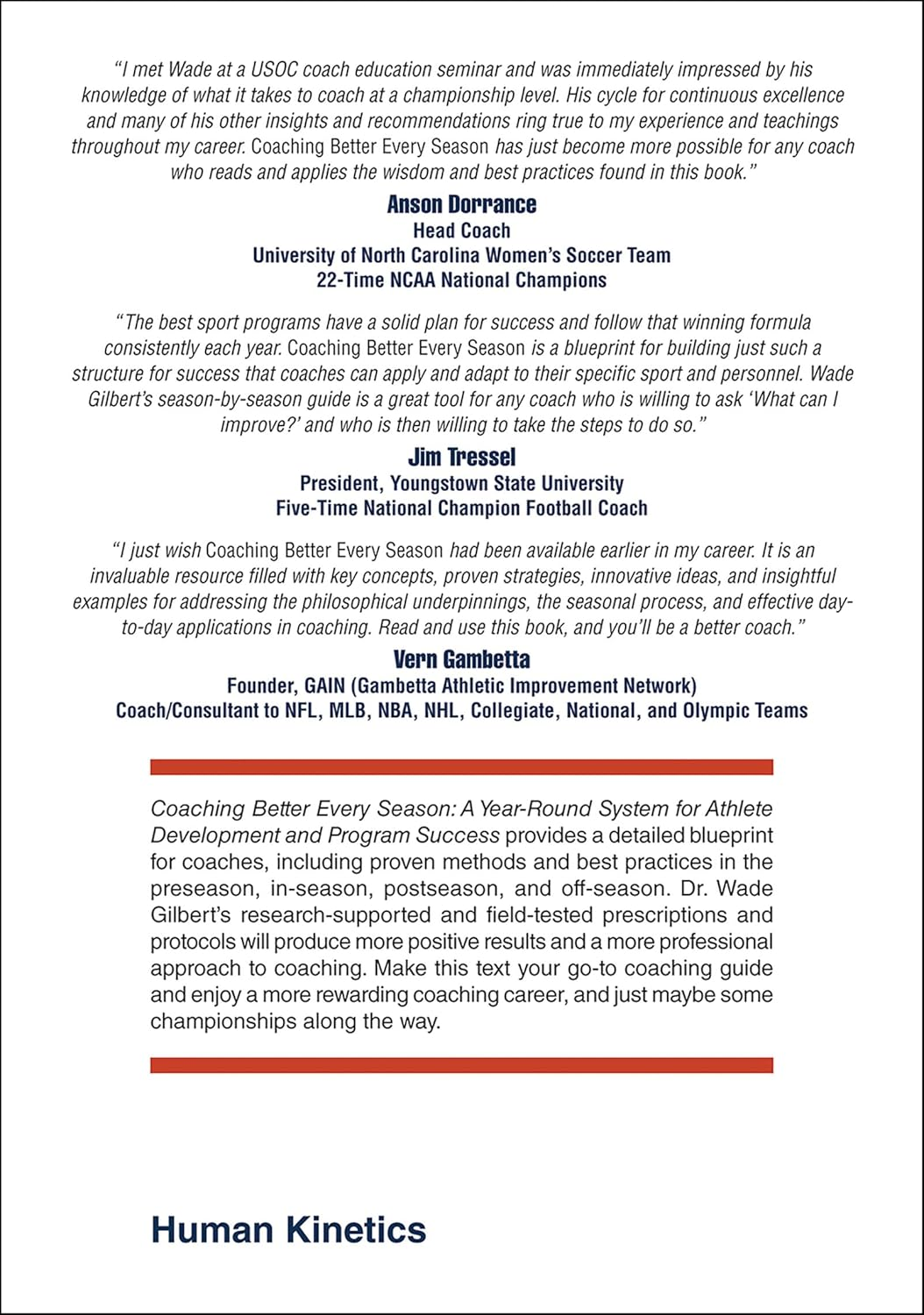 Coaching Better Every Season: a Year-Round System for Athlete Development and Program Success image number 1